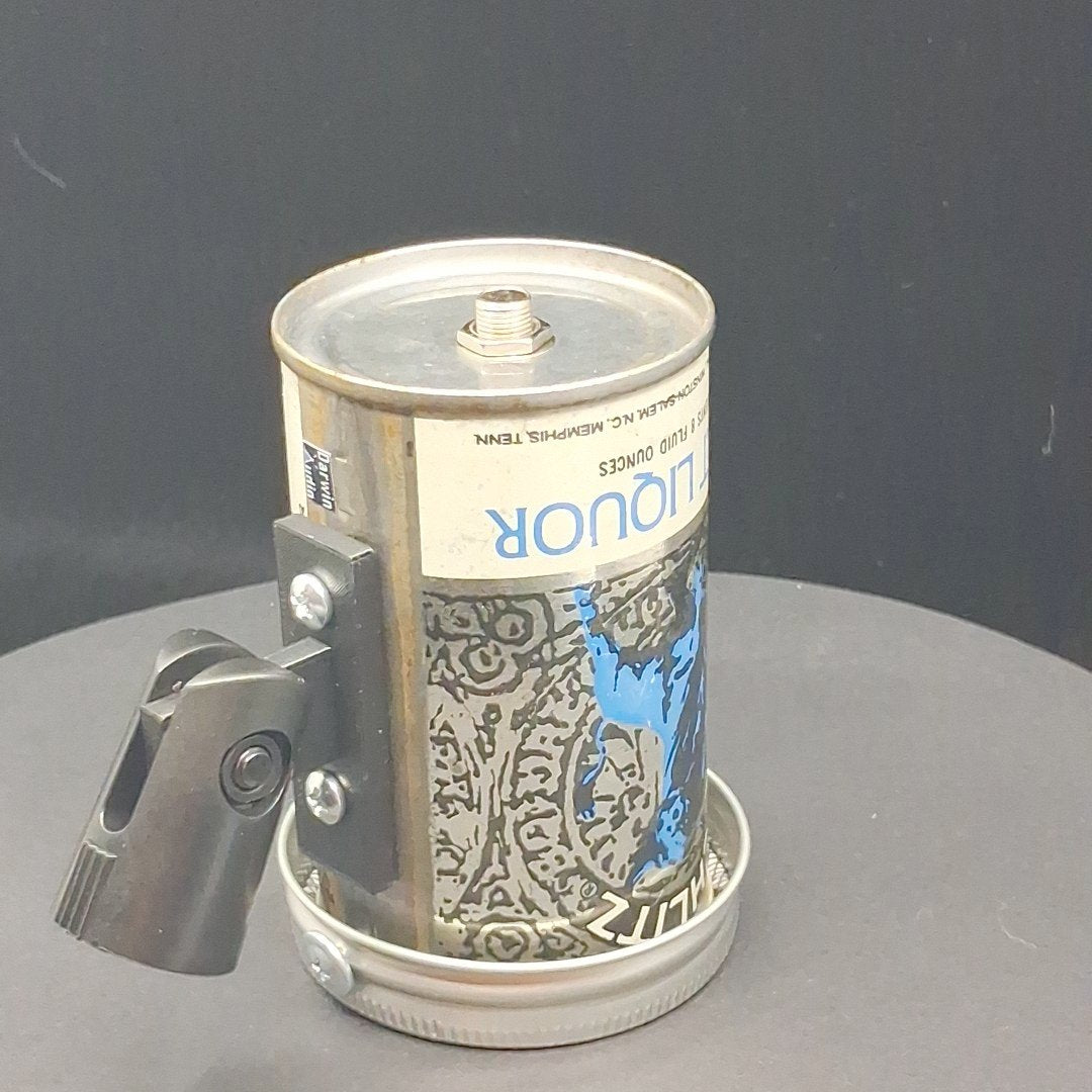 Lo Fi Beer Can Microphone - Blue Bull Tiny 8oz Schlitz