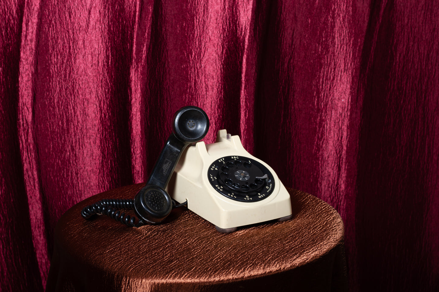 Telephone Microphone - Rare Kellogg DK 500 Black and White