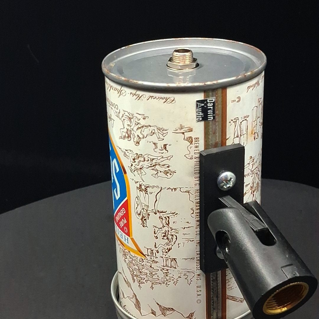 Lo Fi Beer Can Microphone - Heileman's Old Style
