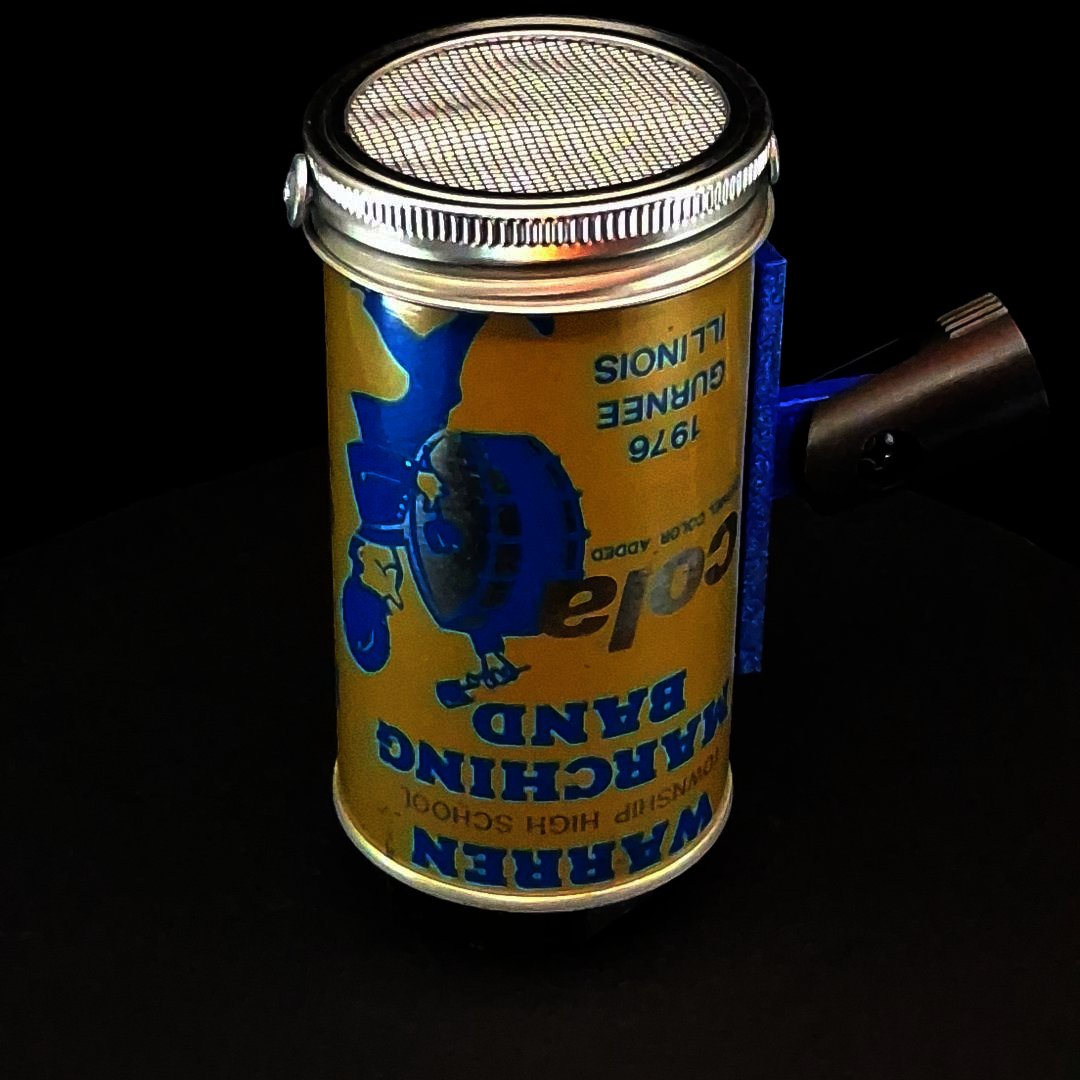 Lo Fi Soda Can Microphone - Illinois Marching Band