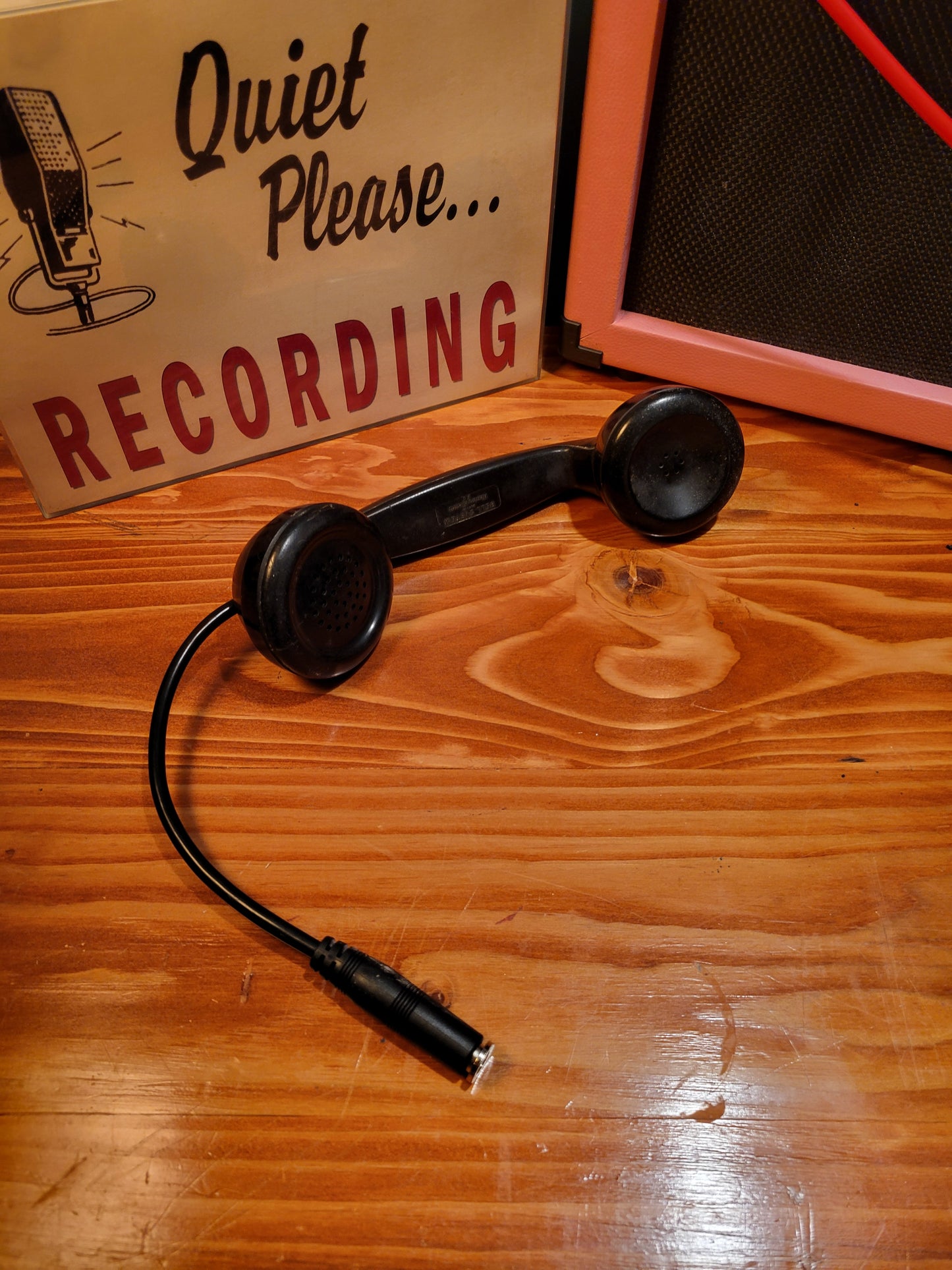 Telephone Handset Microphone - 1950s Bell Systems Handset