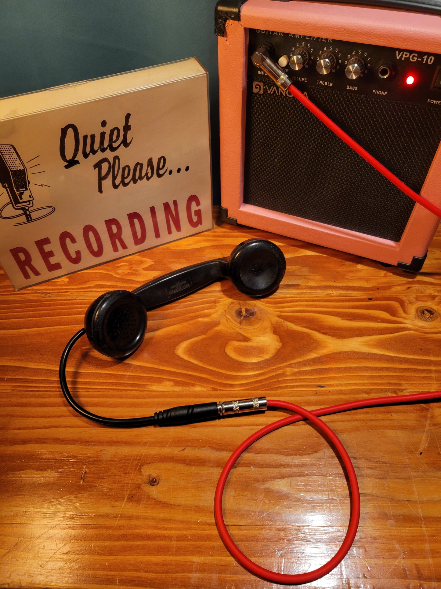 Telephone Handset Microphone - 1950s Bell Systems Handset