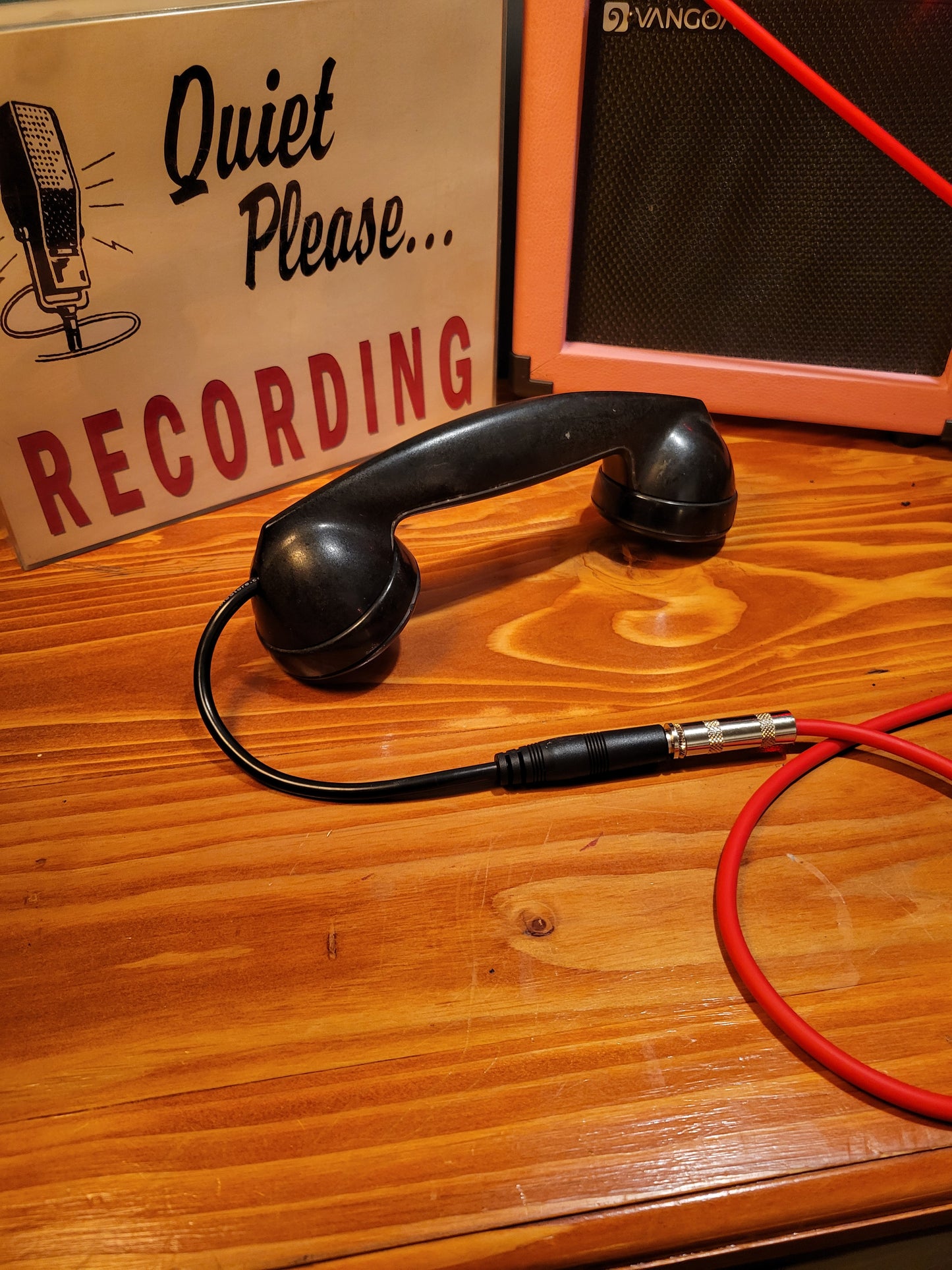 Telephone Handset Microphone - 1950s Bell Systems Handset