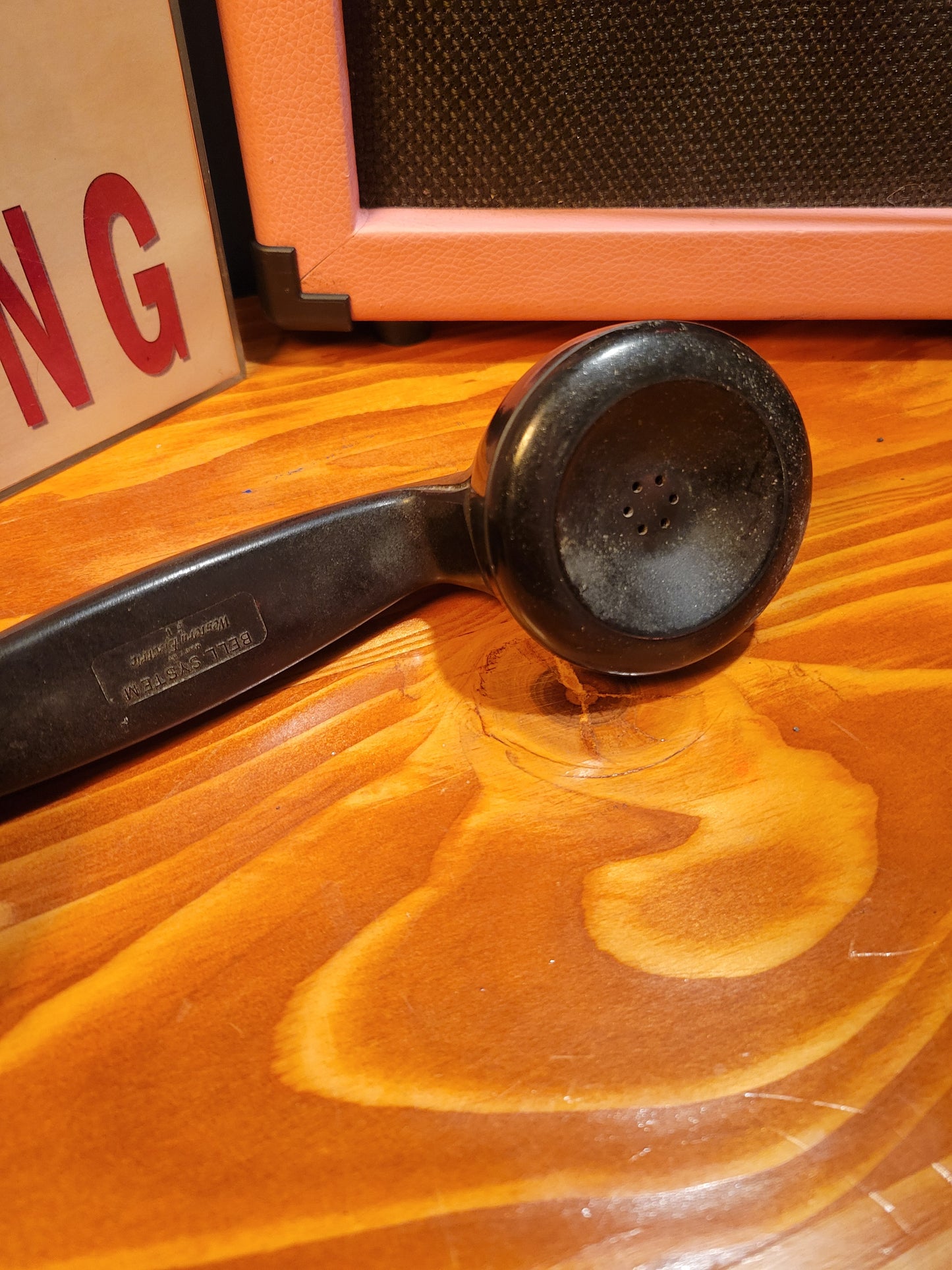 Telephone Handset Microphone - 1950s Bell Systems Handset