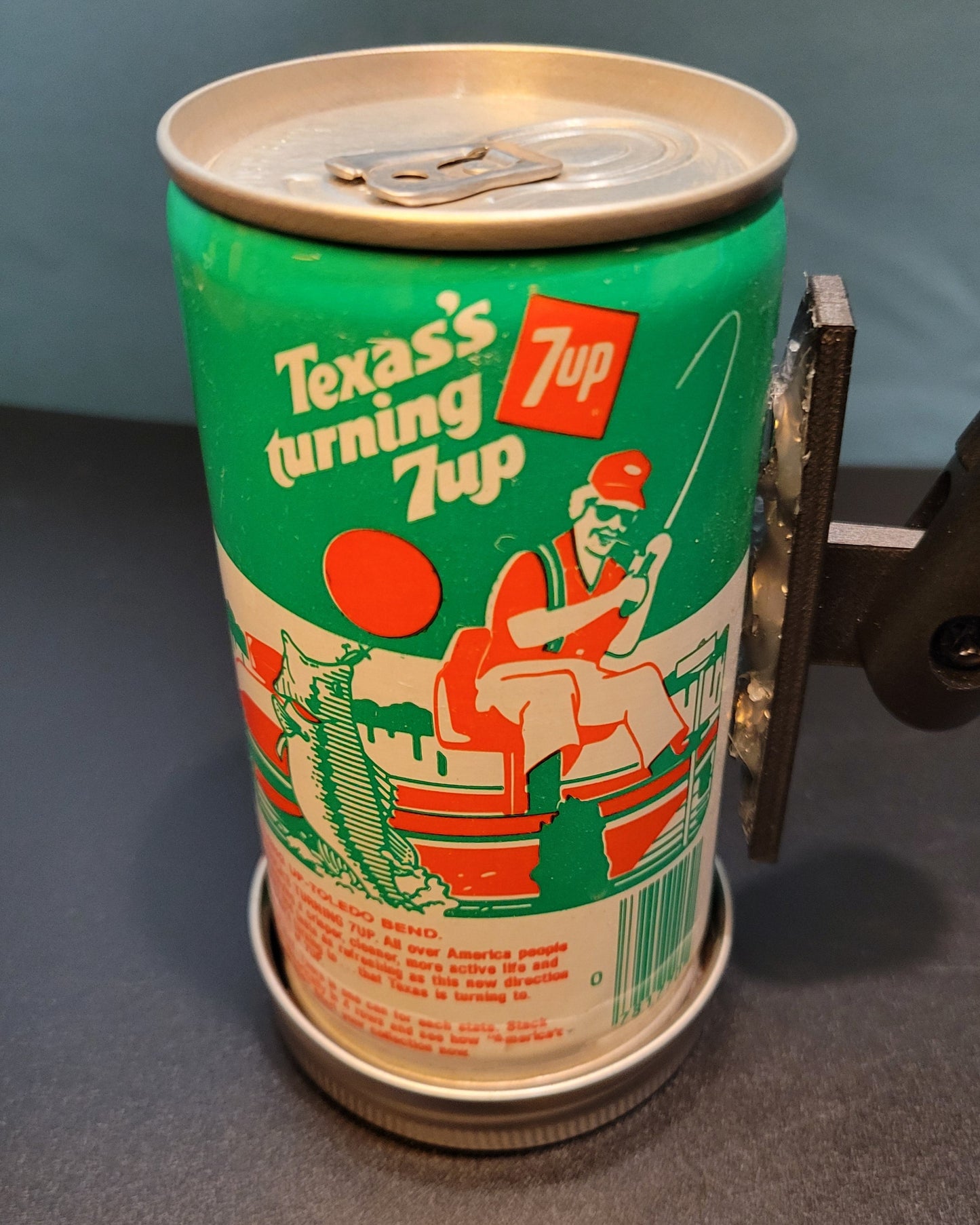 Lo Fi Soda Can Microphone - 50 States 1976 7Up Texas