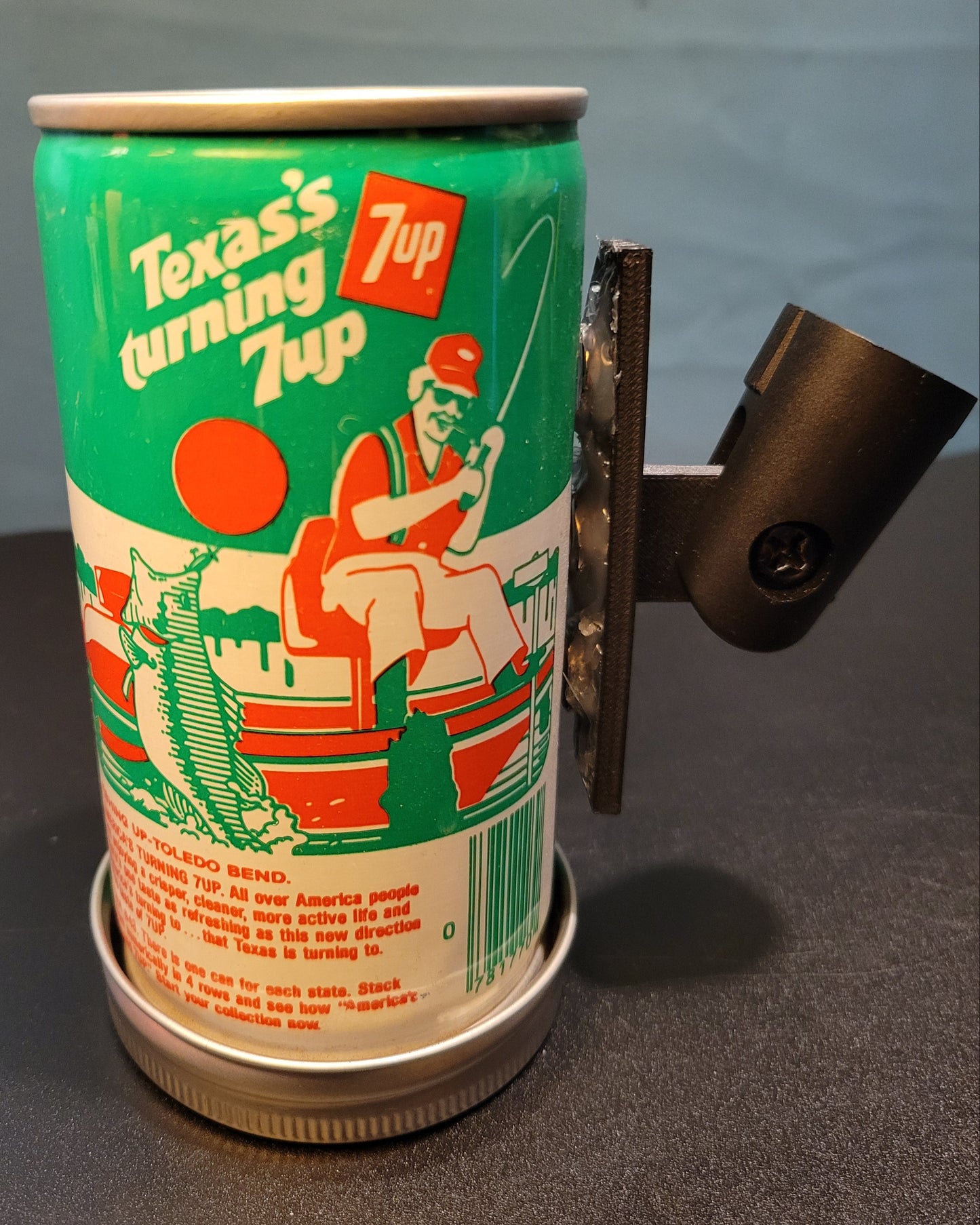 Lo Fi Soda Can Microphone - 50 States 1976 7Up Texas