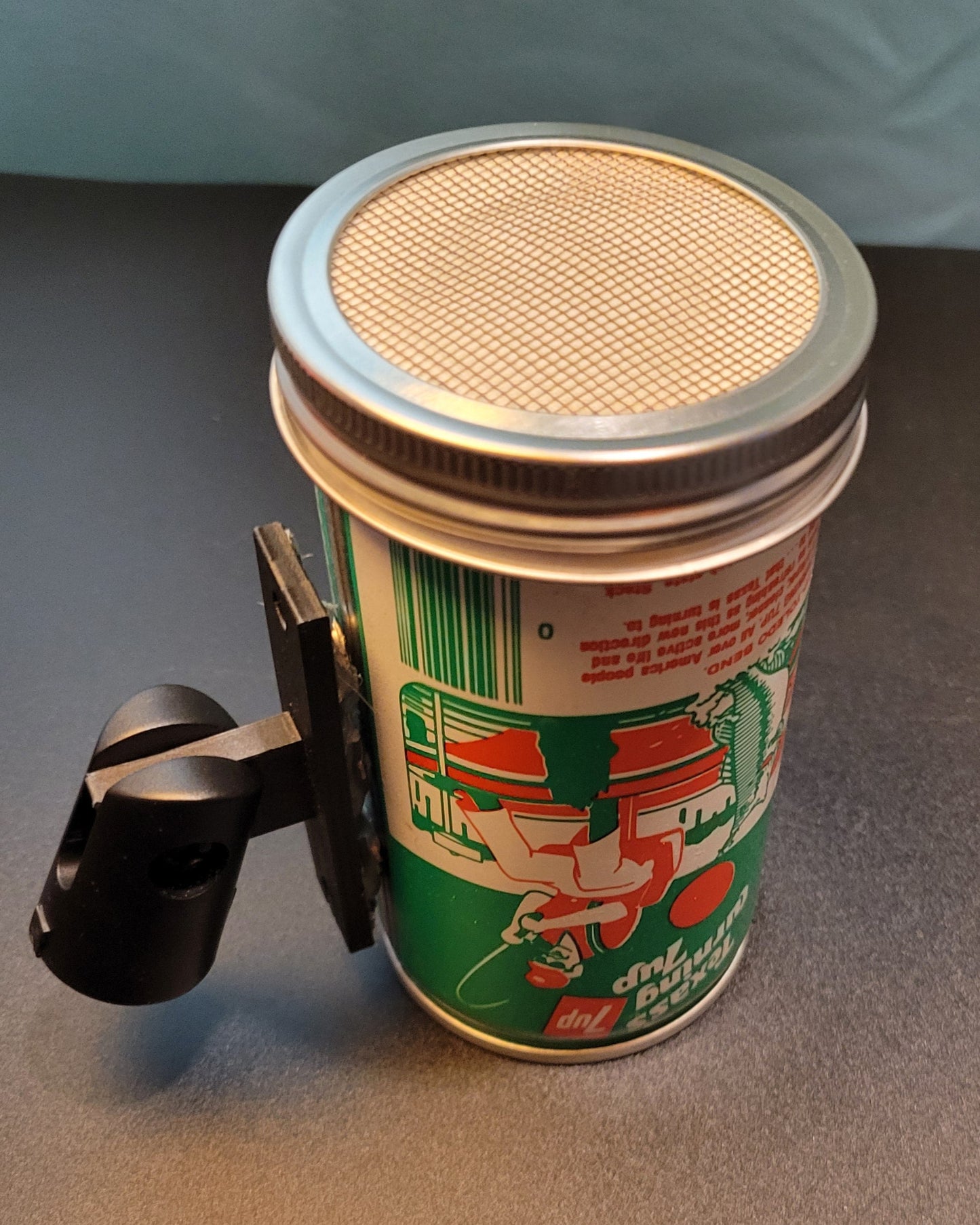 Lo Fi Soda Can Microphone - 50 States 1976 7Up Texas