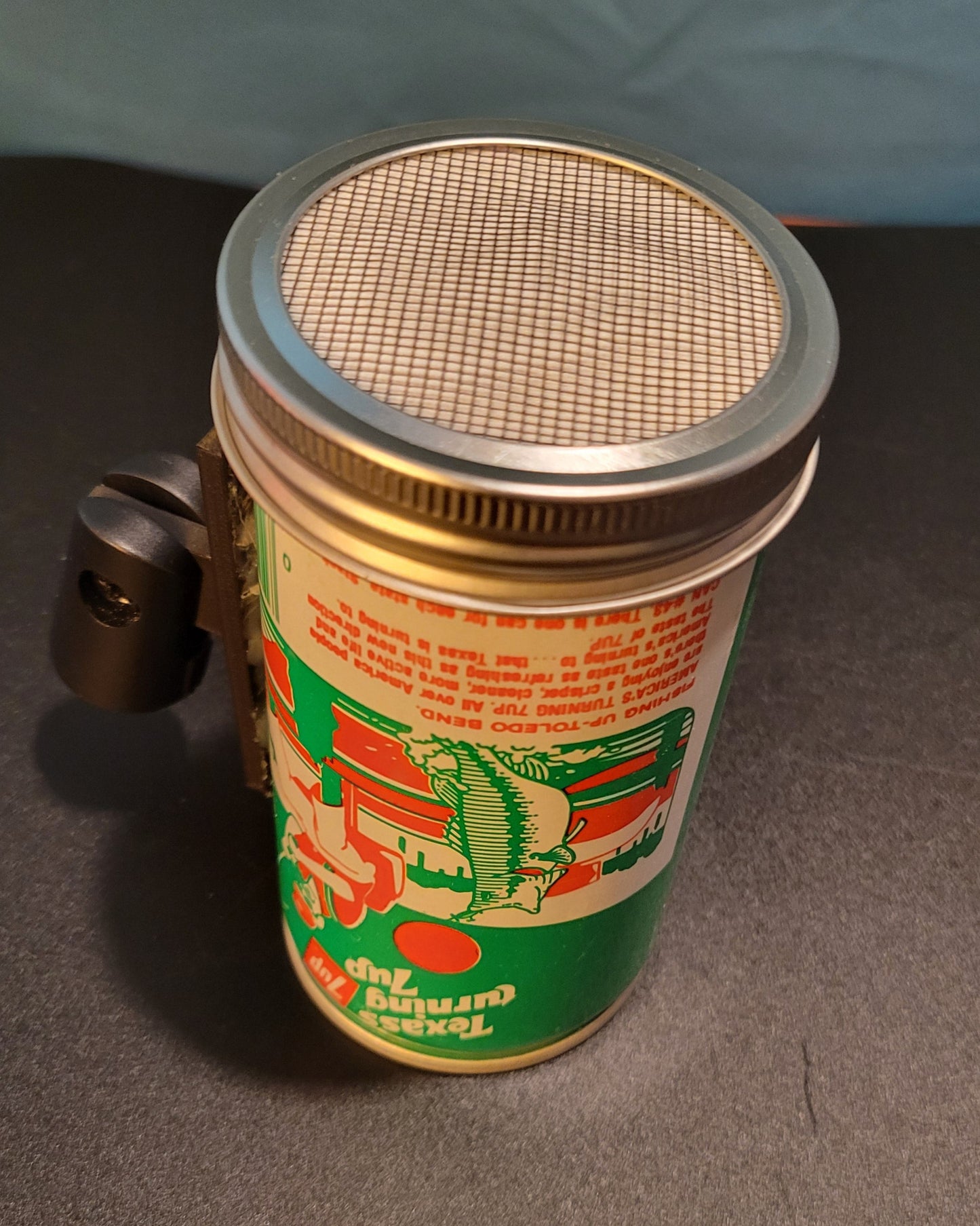 Lo Fi Soda Can Microphone - 50 States 1976 7Up Texas