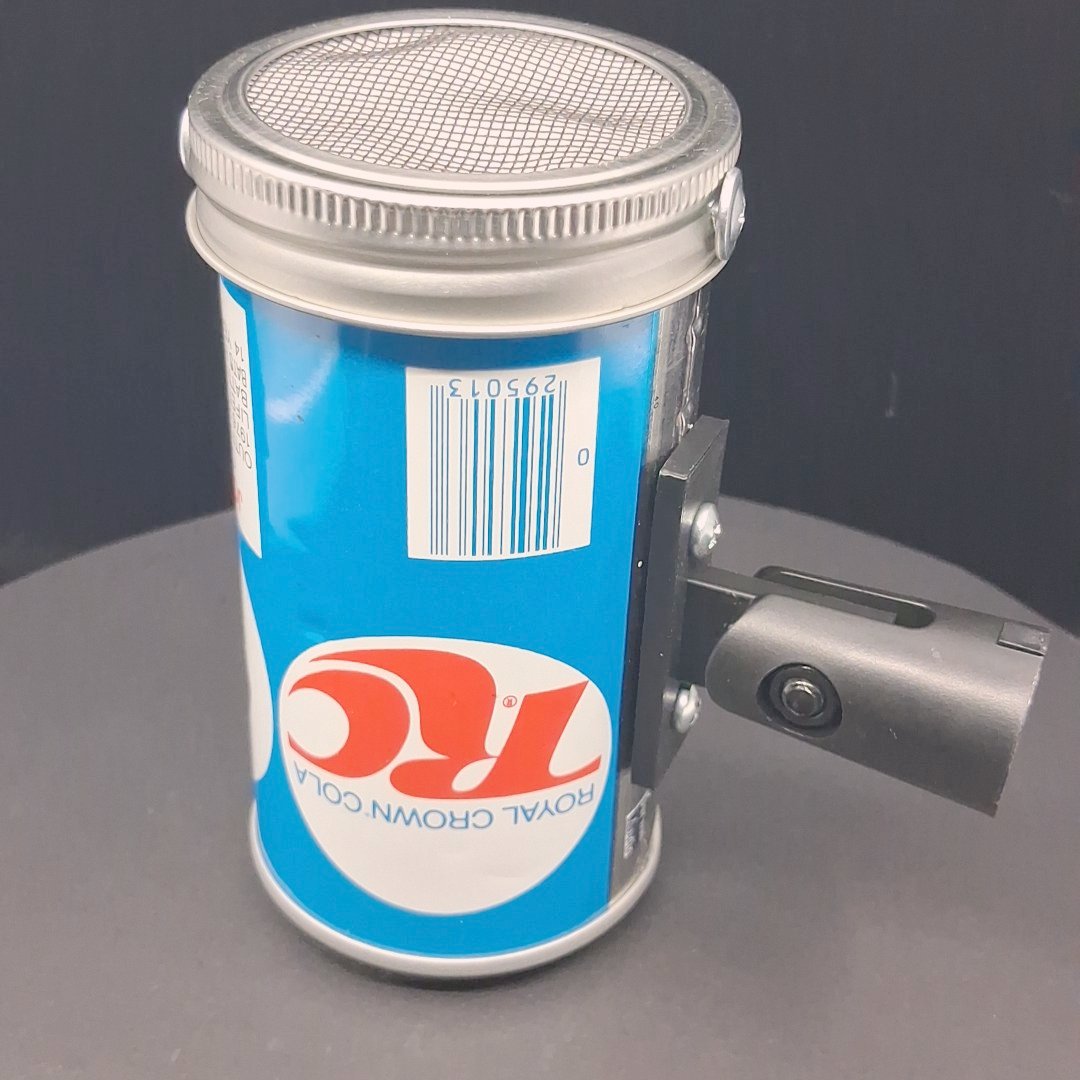 Lo Fi Soda Can Microphone - 1977 RC Cola JC Chicago Cubs
