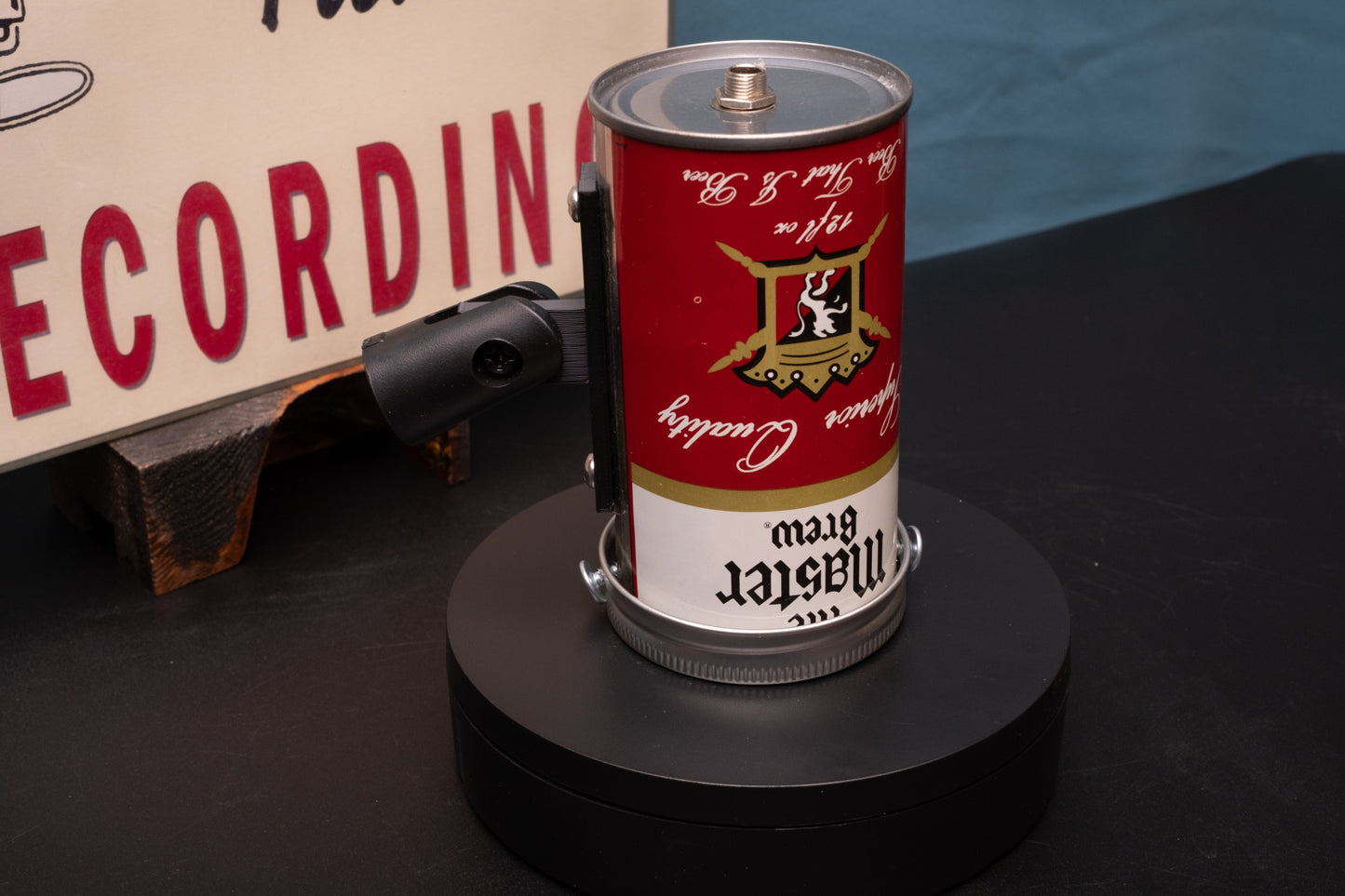 Lo Fi Beer Can Microphone - Master Brew
