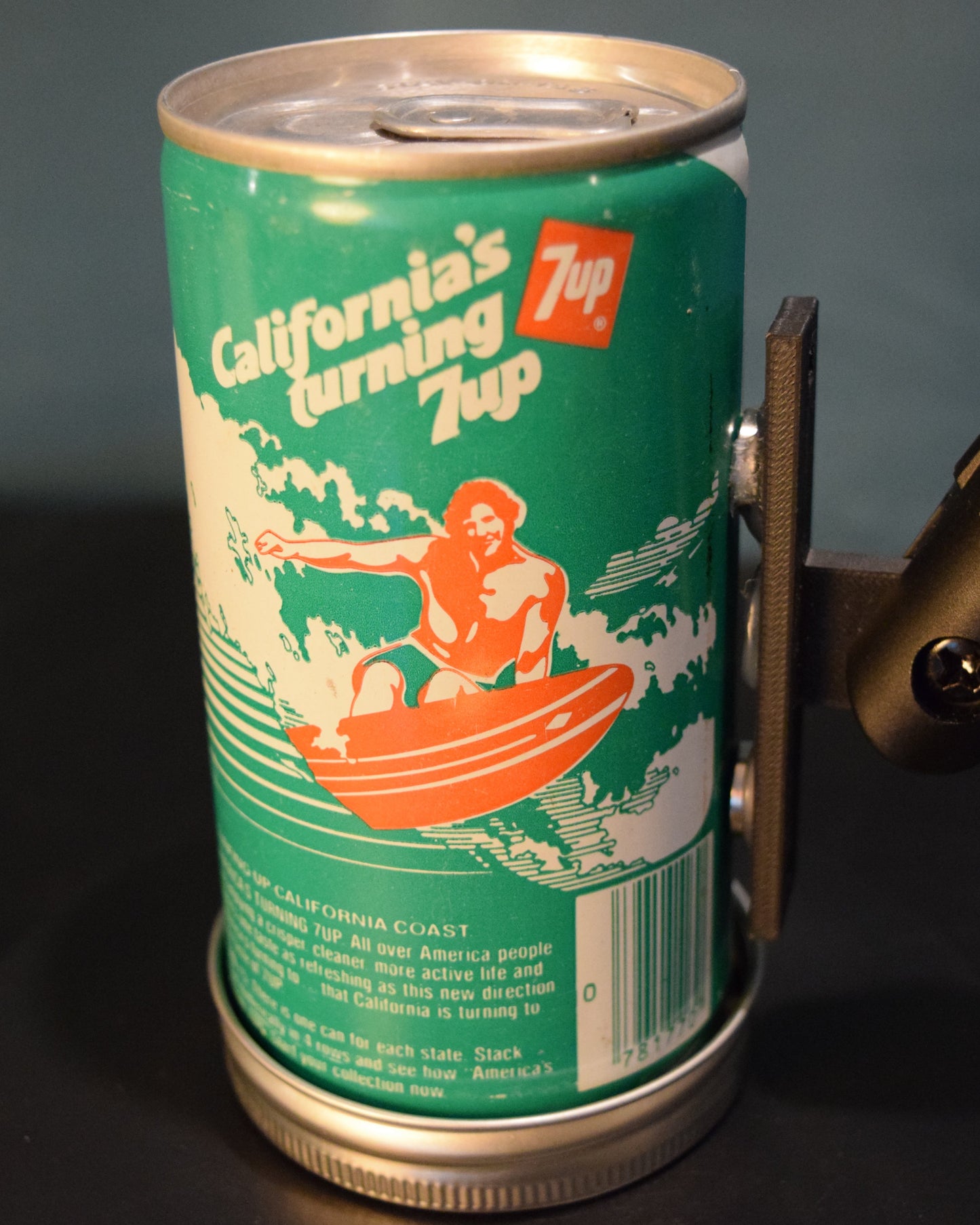 Lo Fi Soda Can Microphone - 50 States 1976 7Up California