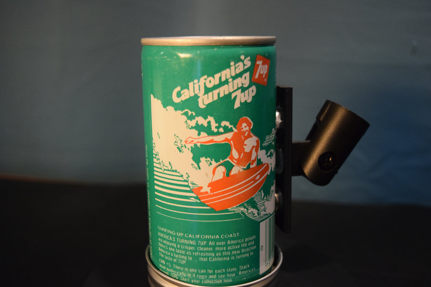 Lo Fi Soda Can Microphone - 50 States 1976 7Up California