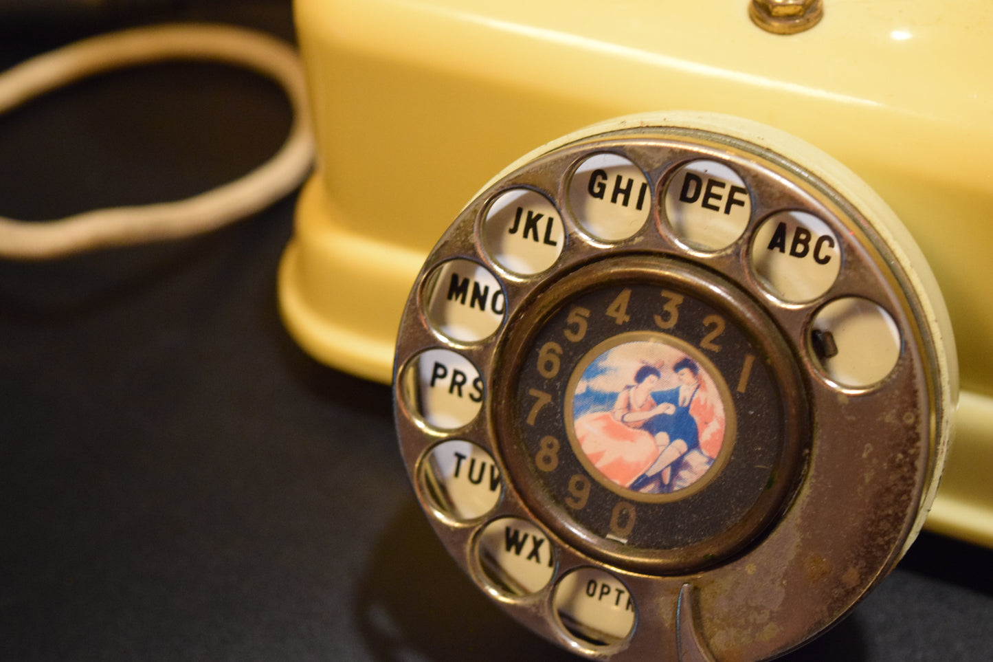 Telephone Microphone - 1980s French Style Made in Singapore