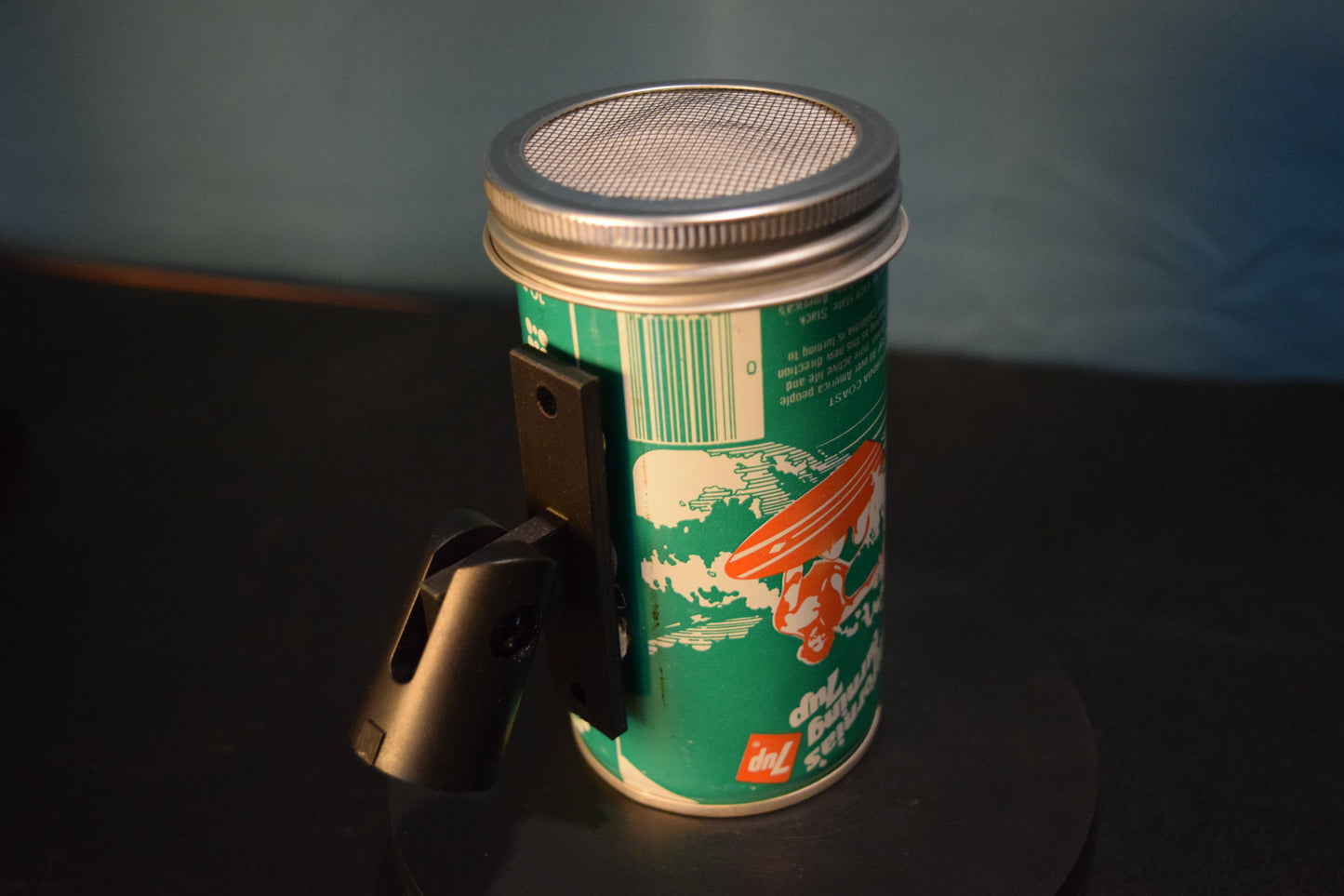 Lo Fi Soda Can Microphone - 50 States 1976 7Up California