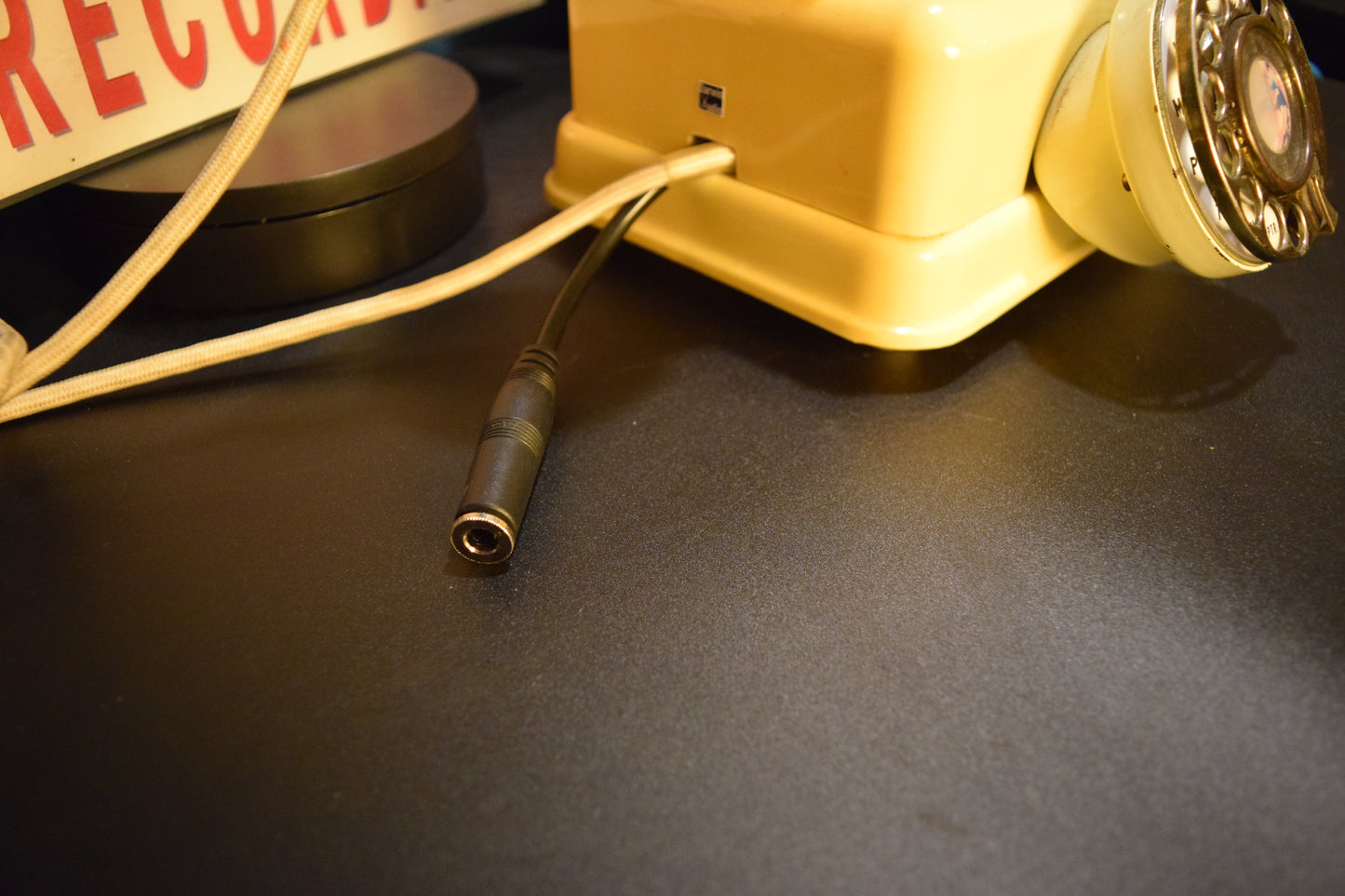 Telephone Microphone - 1980s French Style Made in Singapore