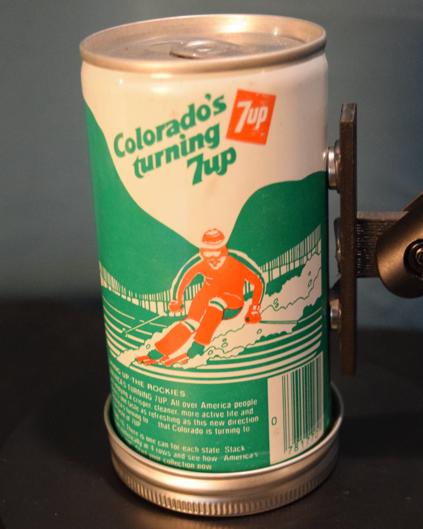 Lo Fi Soda Can Microphone - 50 States 1976 7Up Colorado