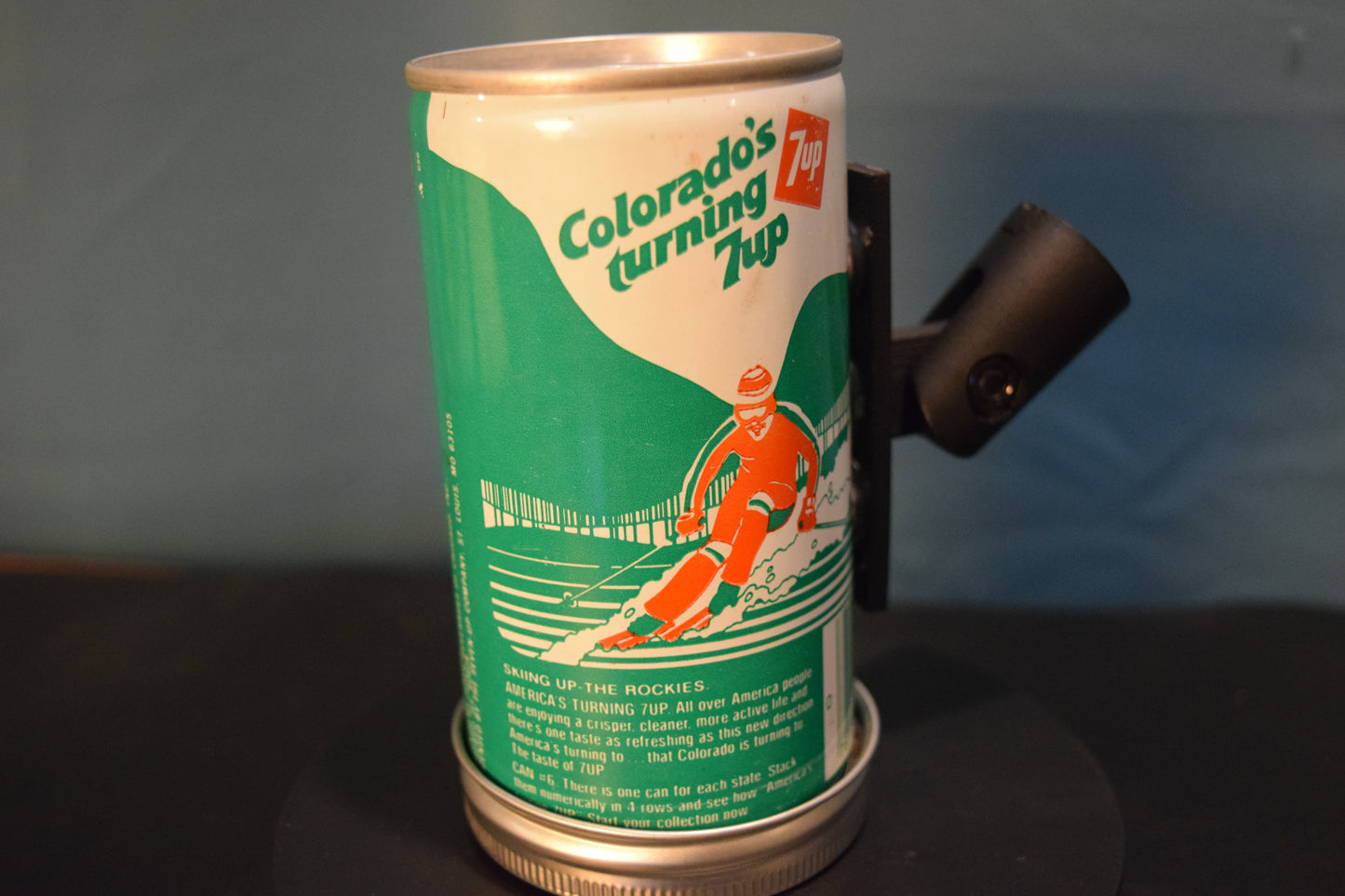 Lo Fi Soda Can Microphone - 50 States 1976 7Up Colorado