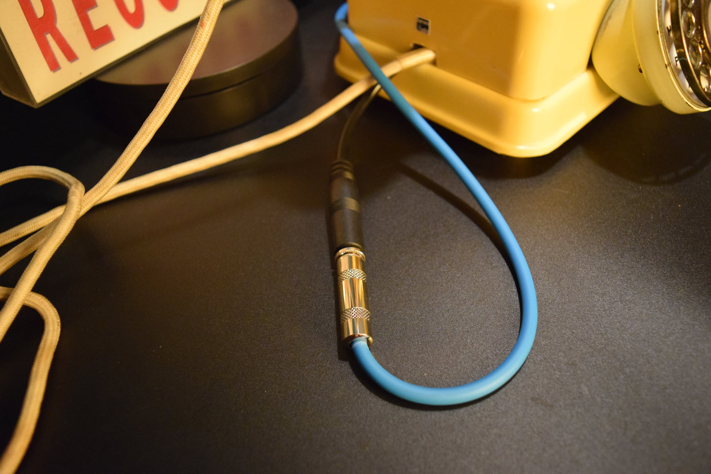 Telephone Microphone - 1980s French Style Made in Singapore