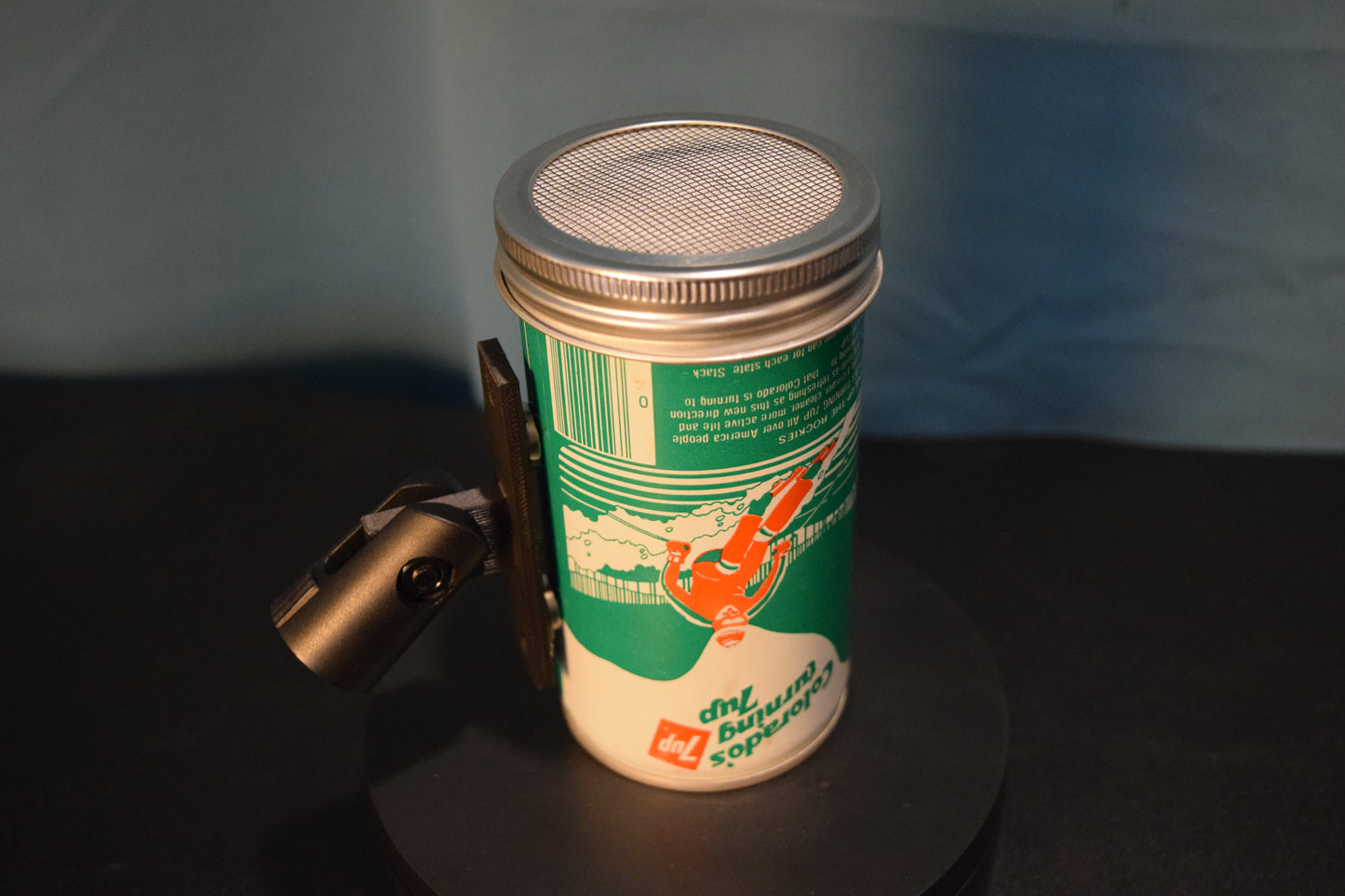 Lo Fi Soda Can Microphone - 50 States 1976 7Up Colorado