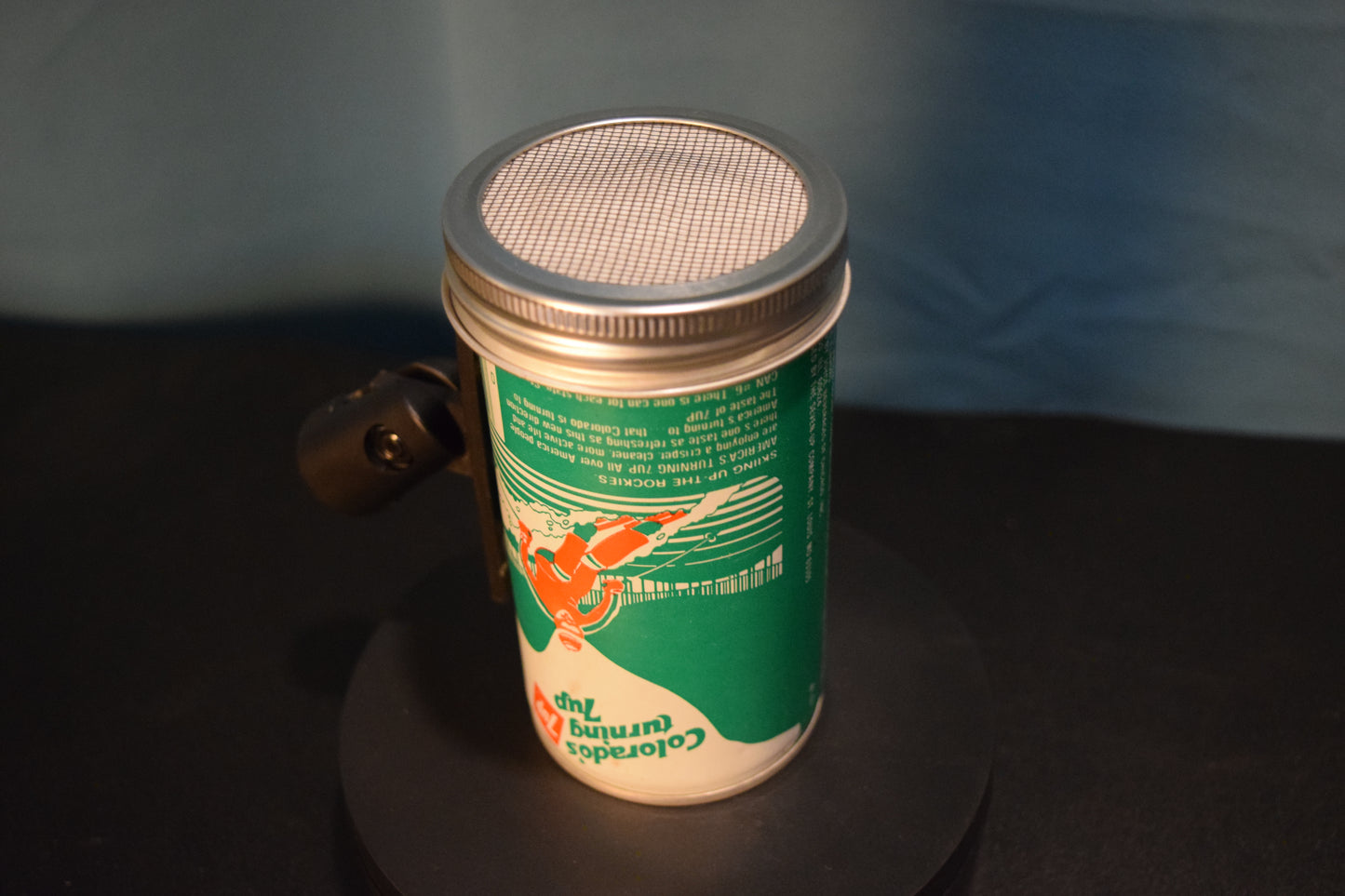 Lo Fi Soda Can Microphone - 50 States 1976 7Up Colorado