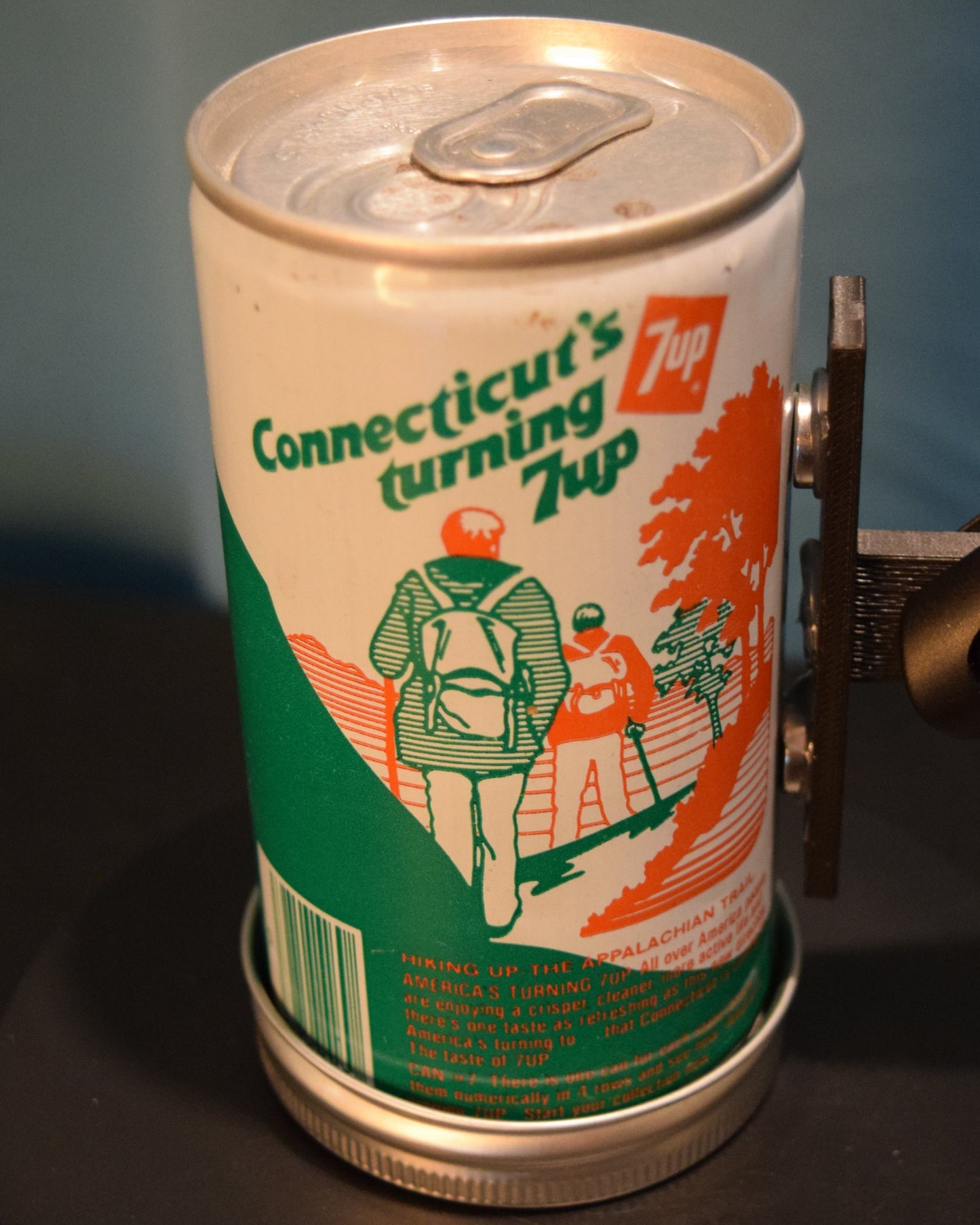 Lo Fi Soda Can Microphone - 50 States 1976 7Up Connecticut
