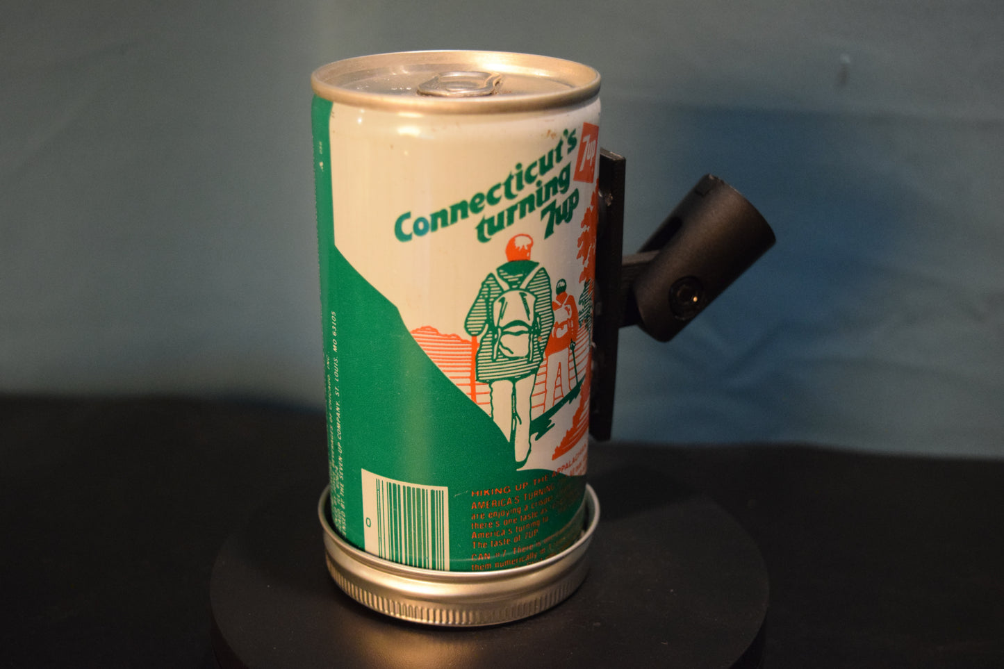 Lo Fi Soda Can Microphone - 50 States 1976 7Up Connecticut