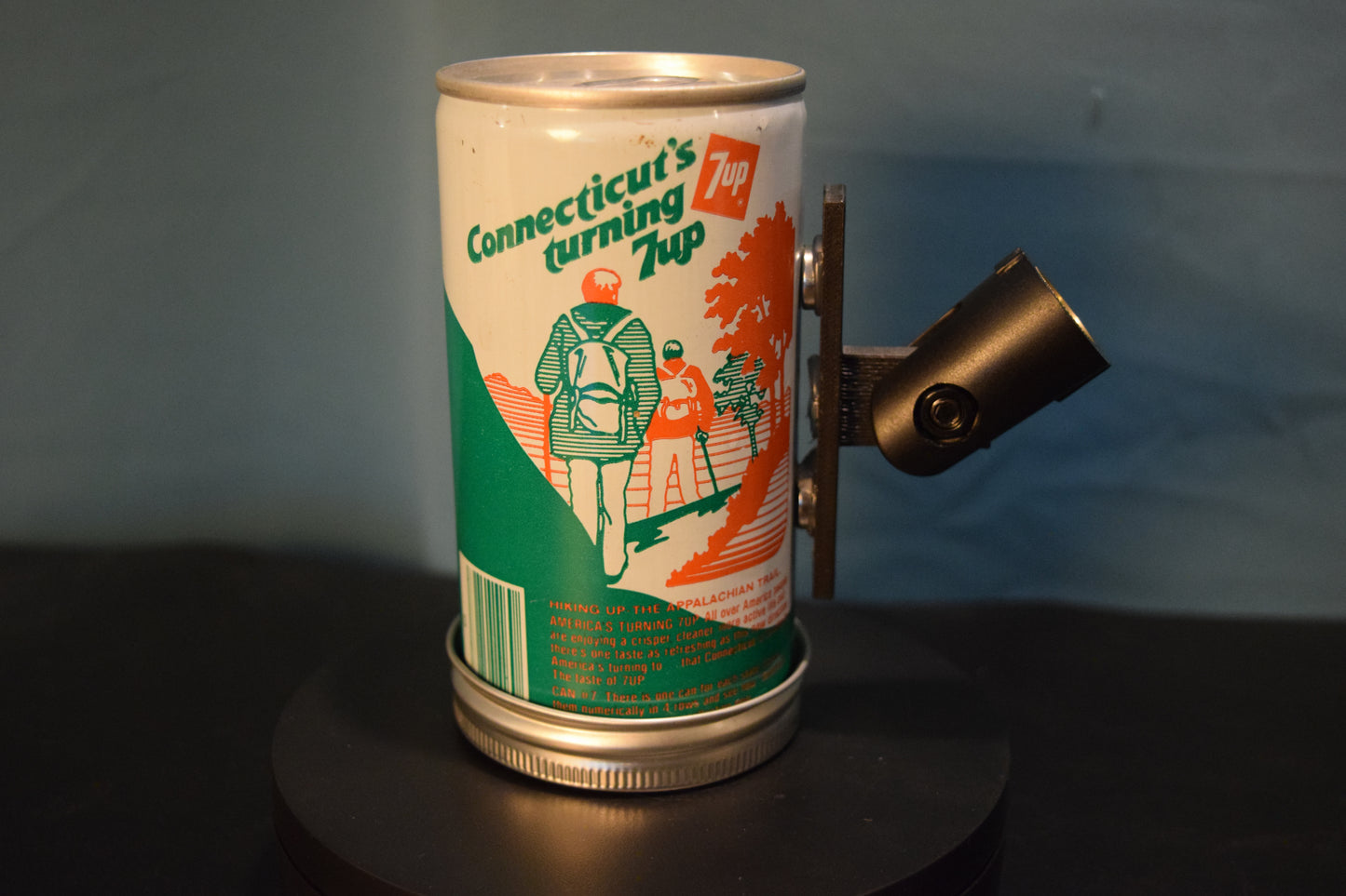 Lo Fi Soda Can Microphone - 50 States 1976 7Up Connecticut