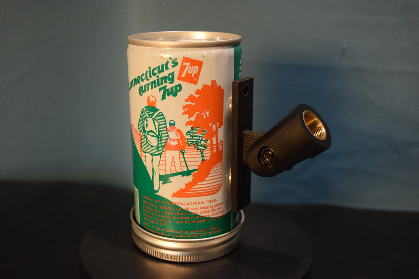 Lo Fi Soda Can Microphone - 50 States 1976 7Up Connecticut