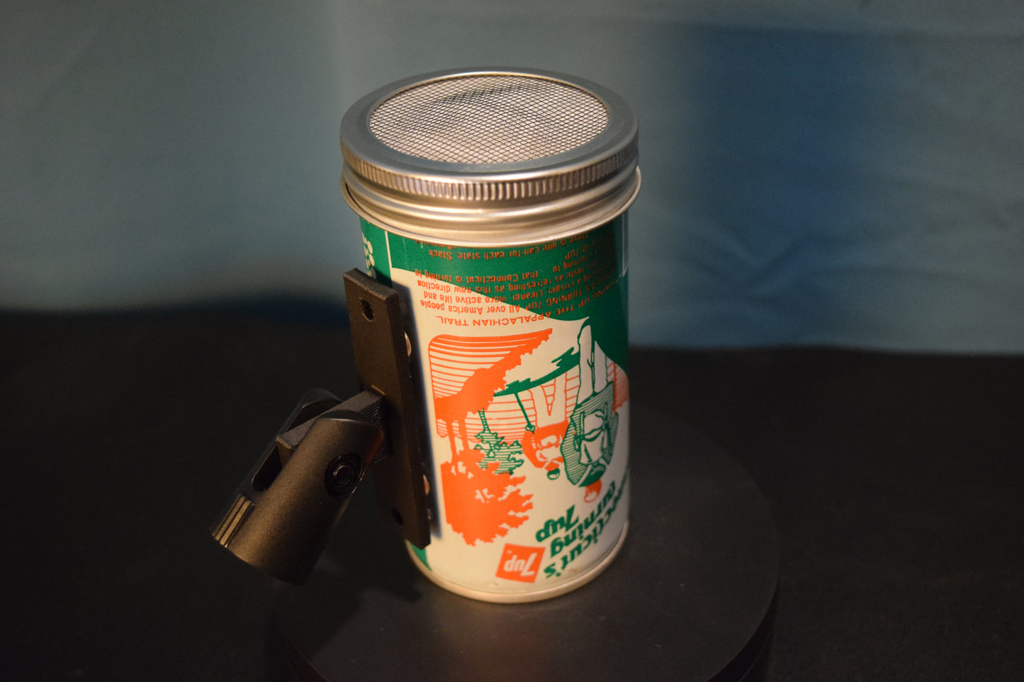 Lo Fi Soda Can Microphone - 50 States 1976 7Up Connecticut