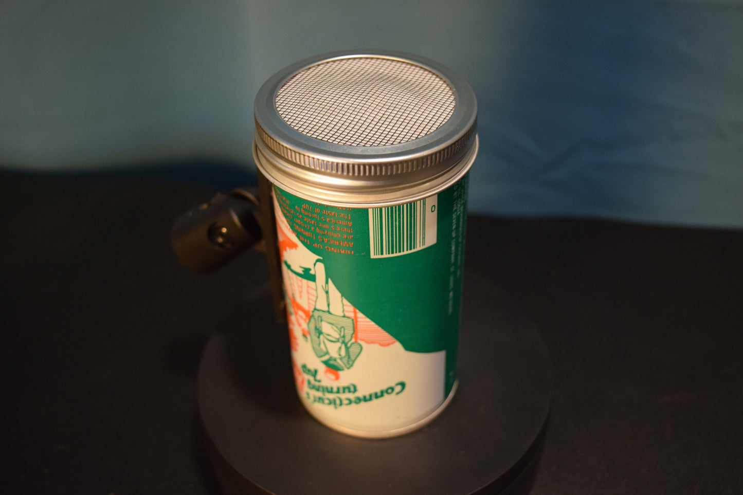 Lo Fi Soda Can Microphone - 50 States 1976 7Up Connecticut
