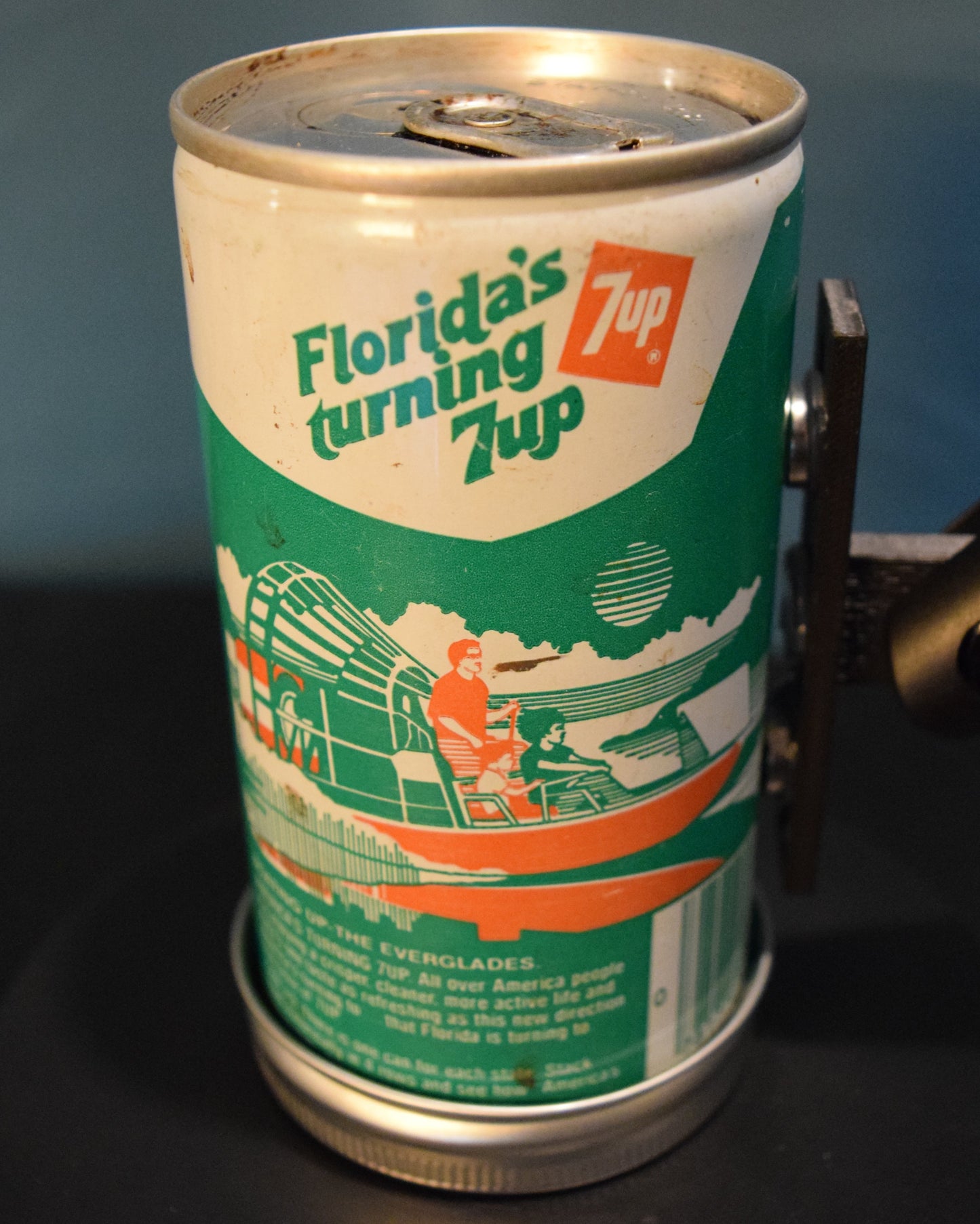 Lo Fi Soda Can Microphone - 50 States 1976 7Up Florida