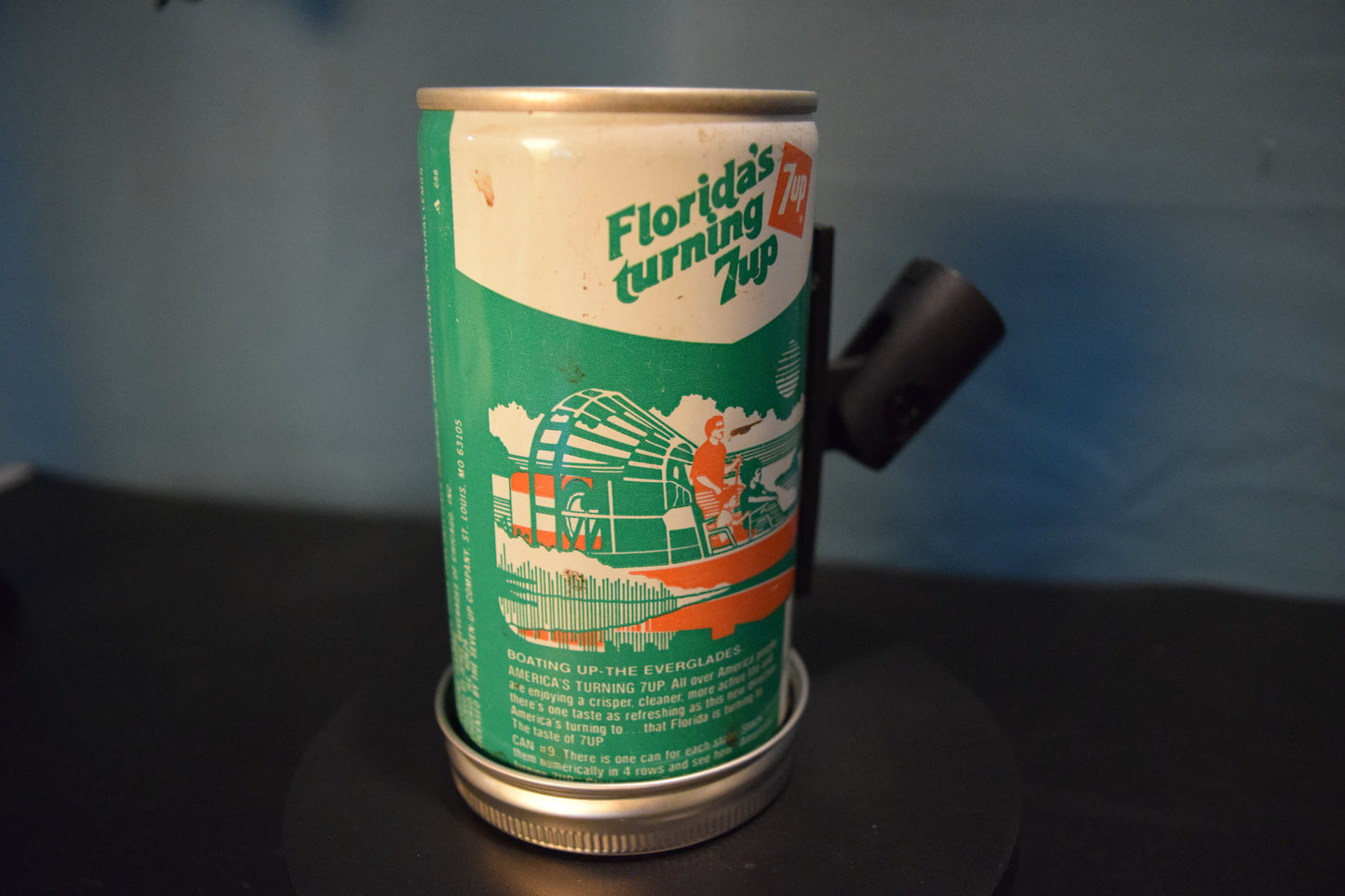 Lo Fi Soda Can Microphone - 50 States 1976 7Up Florida