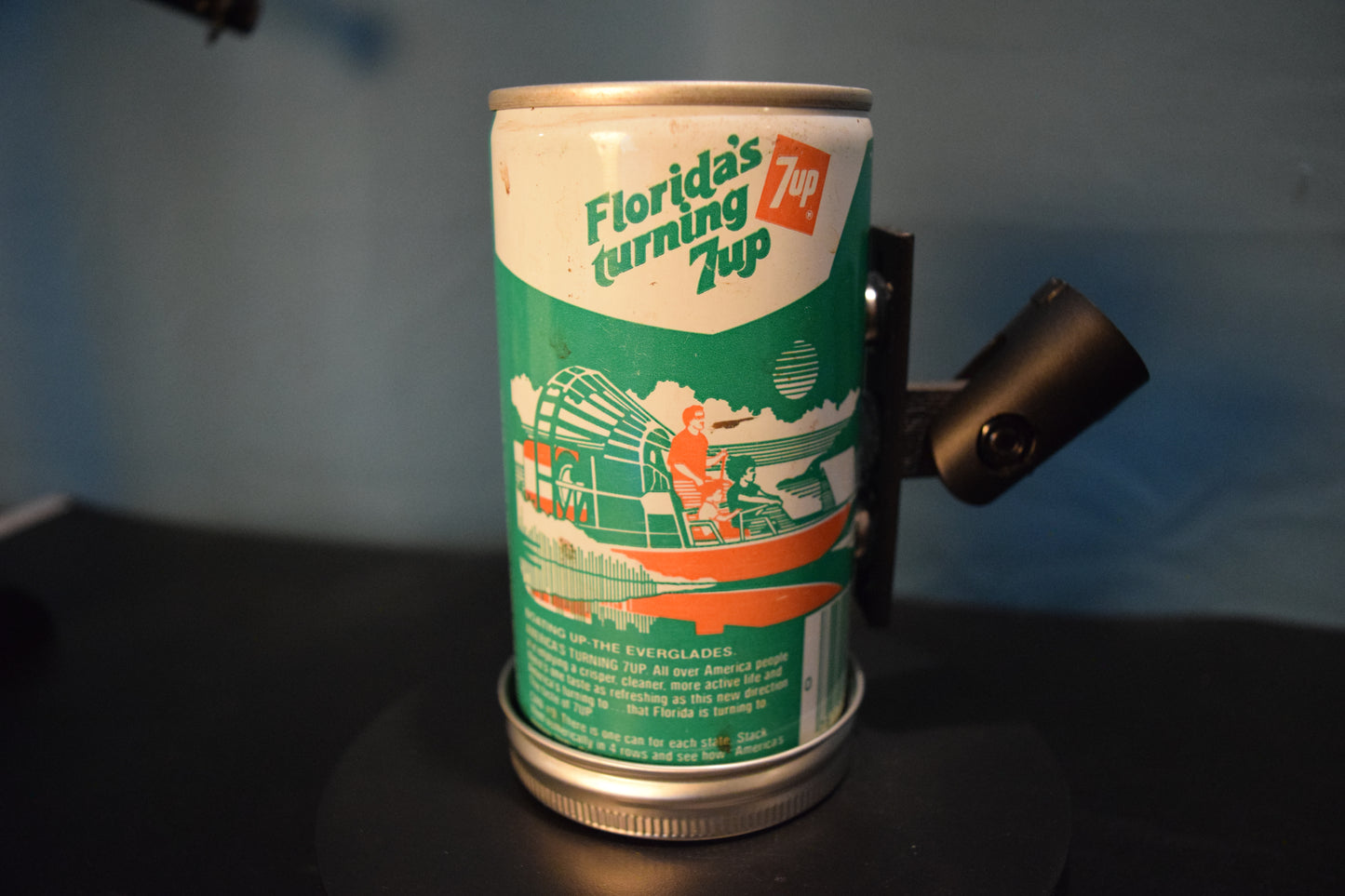 Lo Fi Soda Can Microphone - 50 States 1976 7Up Florida