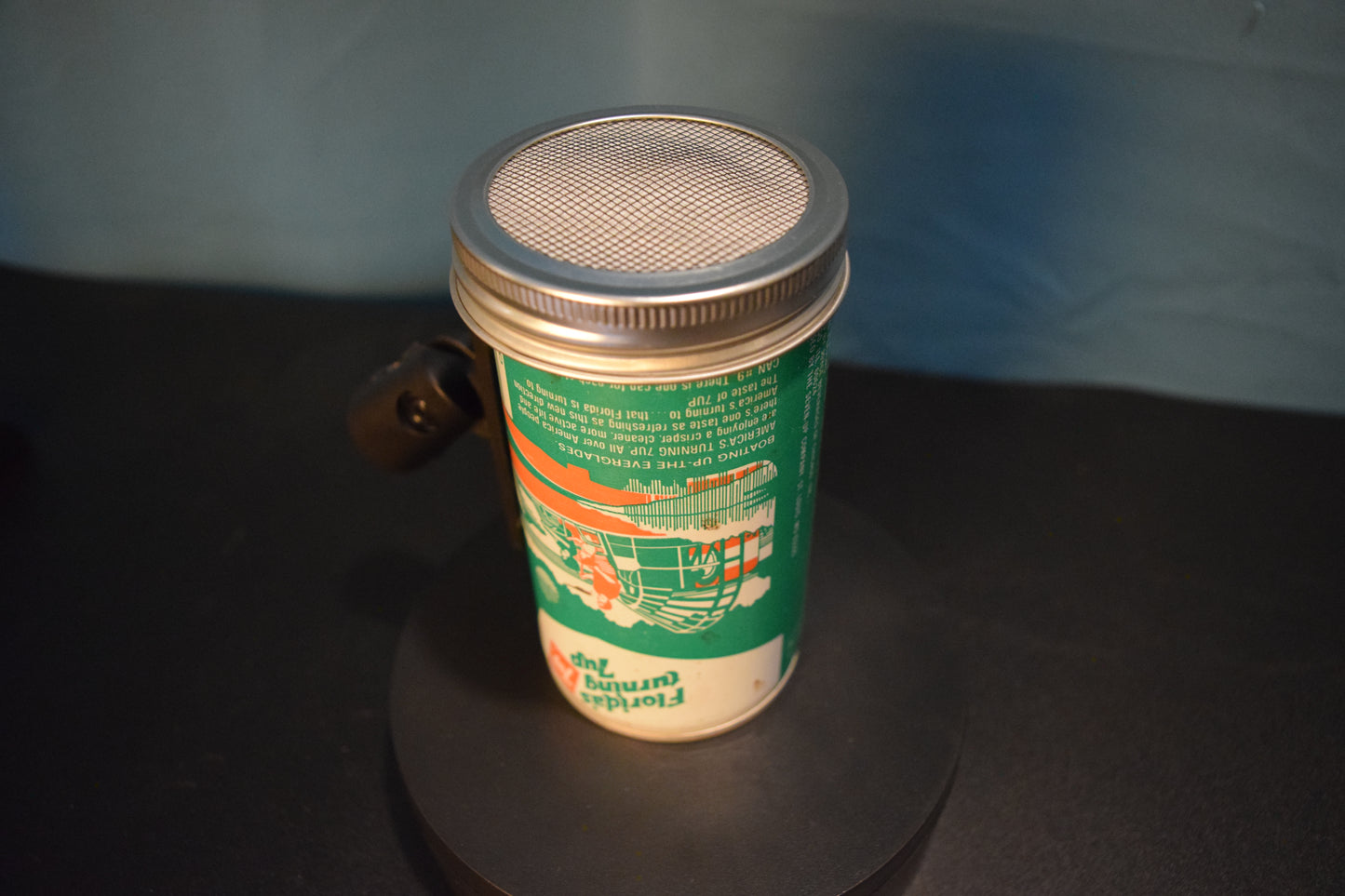 Lo Fi Soda Can Microphone - 50 States 1976 7Up Florida
