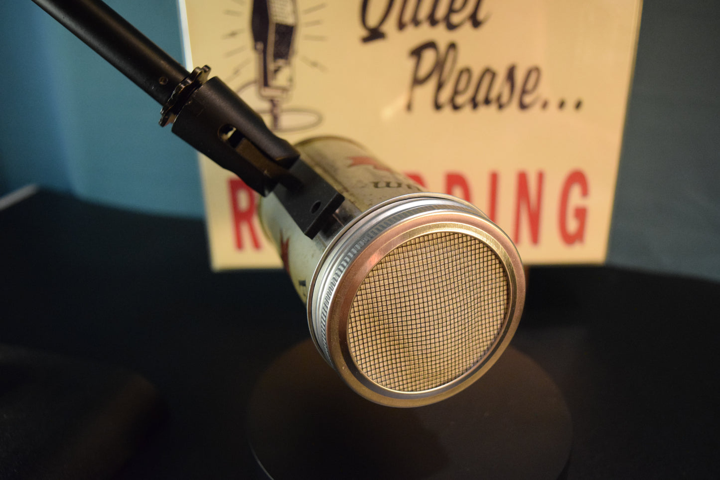 Lo Fi Beer Can Microphone - Fyfe and Drum