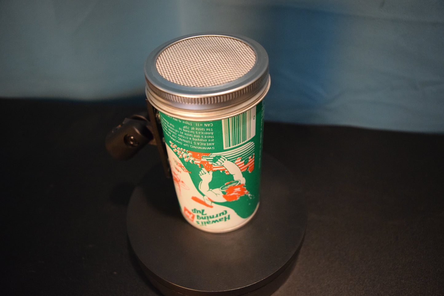 Lo Fi Soda Can Microphone - 50 States 1976 7Up Hawaii