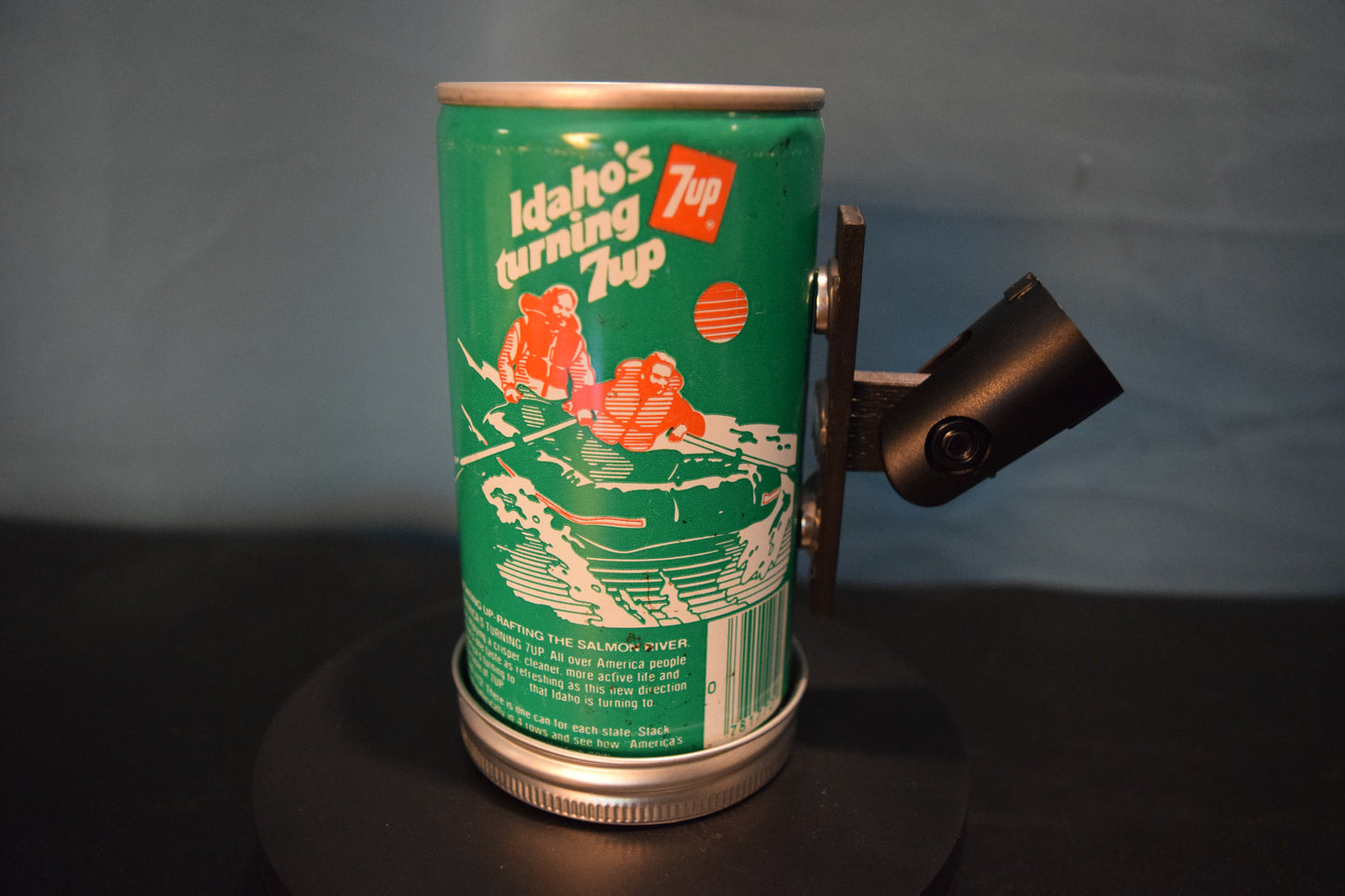 Lo Fi Soda Can Microphone - 1970s 7Up Idaho