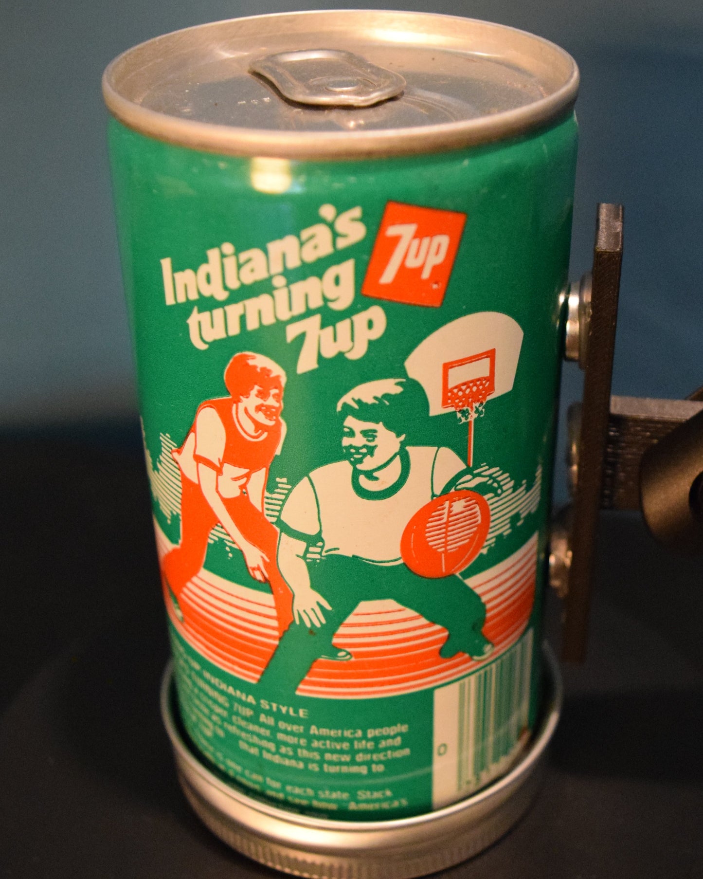 Lo Fi Soda Can Microphone - 50 States 1976 7Up Indiana