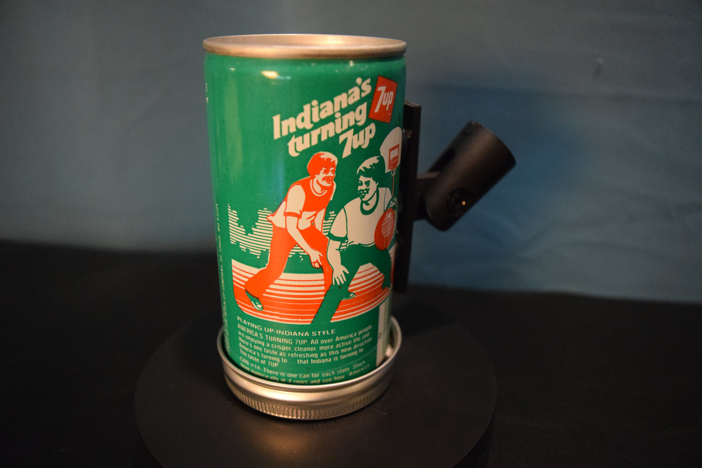 Lo Fi Soda Can Microphone - 50 States 1976 7Up Indiana