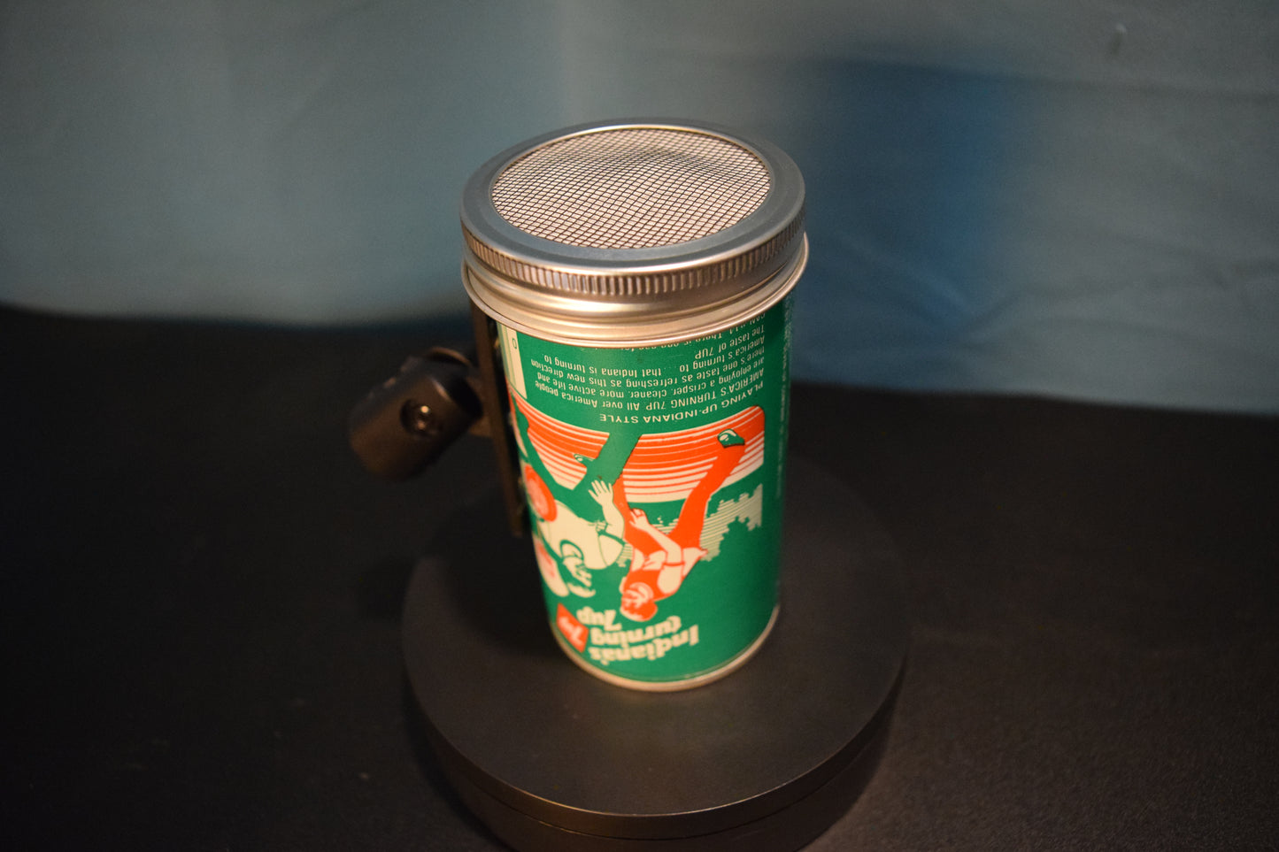 Lo Fi Soda Can Microphone - 50 States 1976 7Up Indiana