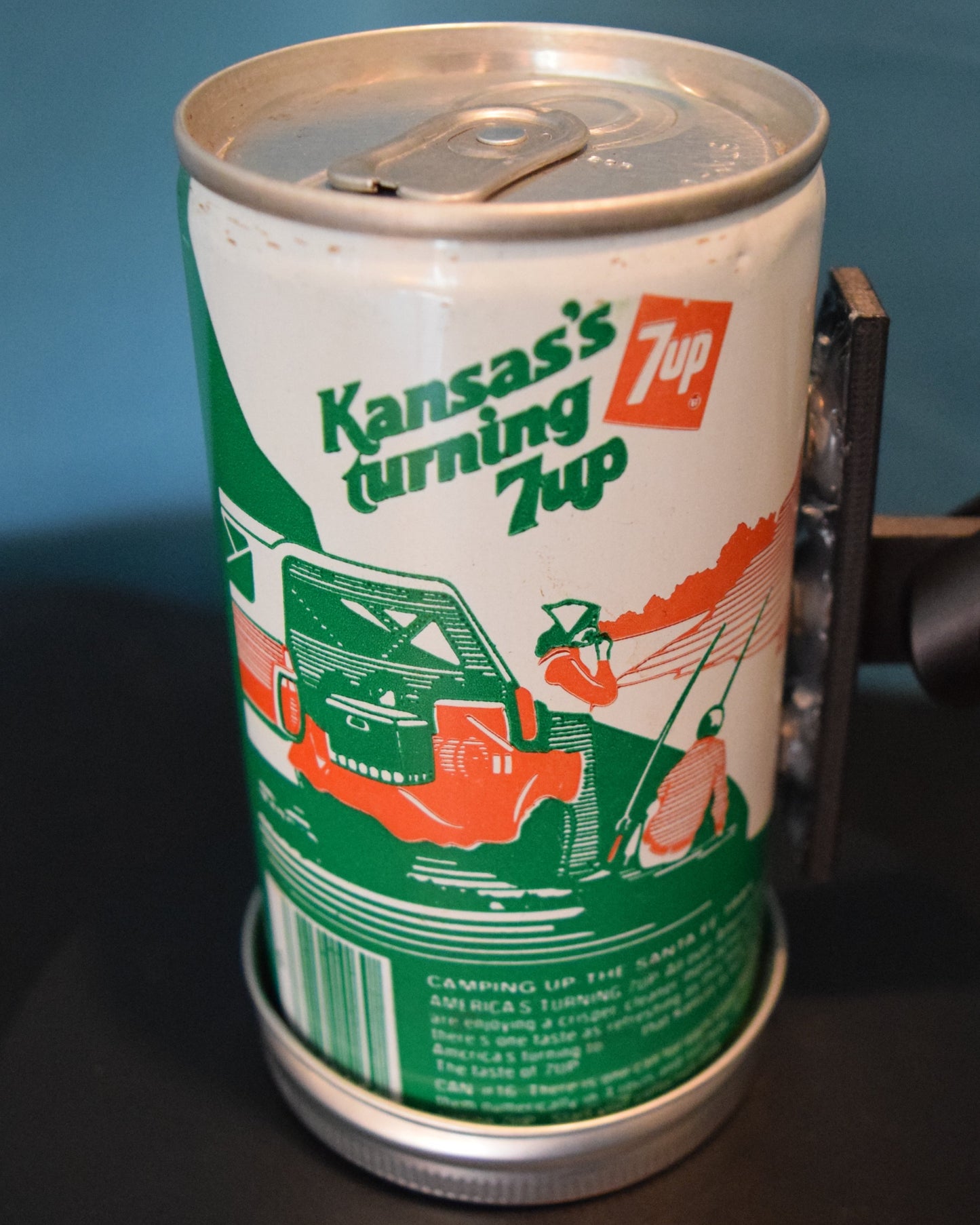 Lo Fi Soda Can Microphone - 50 States 1976 7Up Kansas
