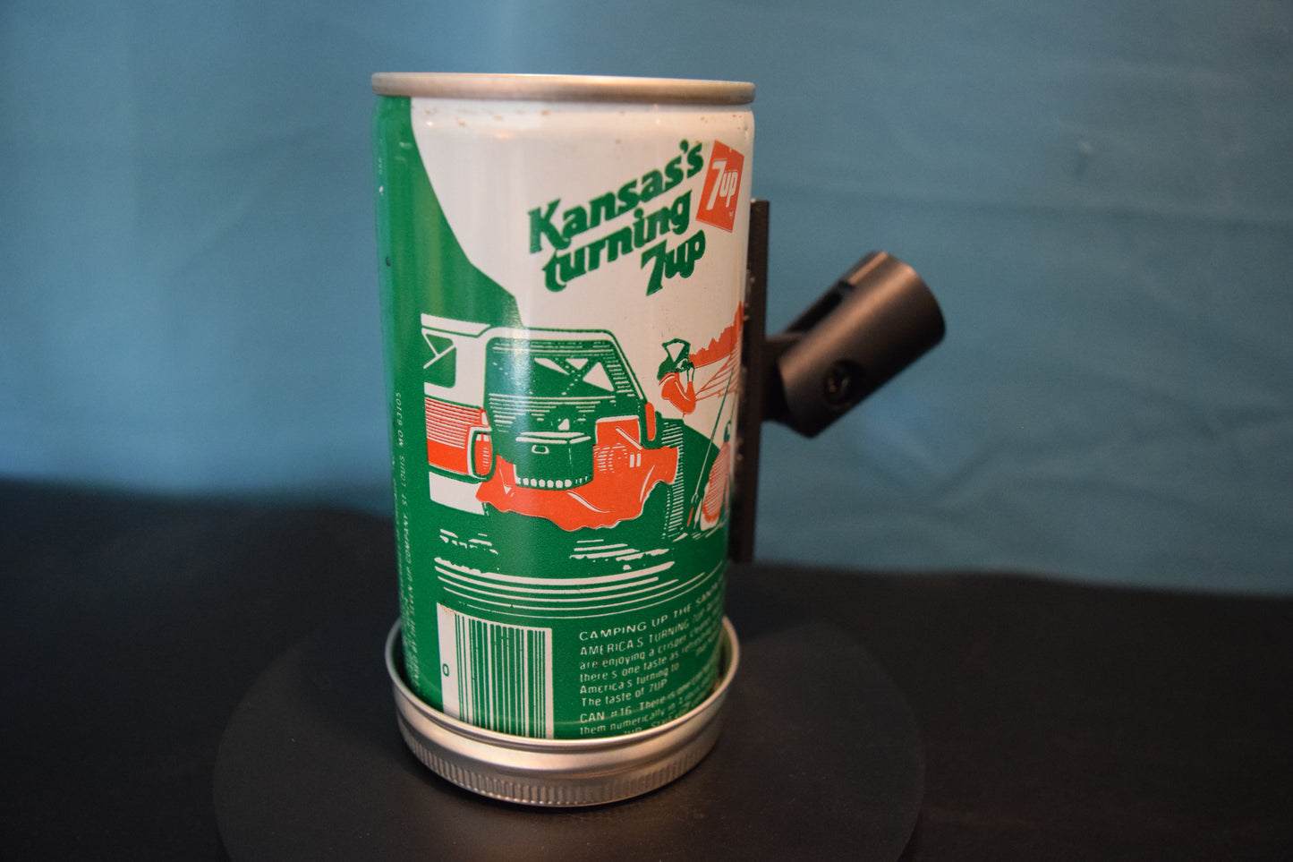 Lo Fi Soda Can Microphone - 50 States 1976 7Up Kansas