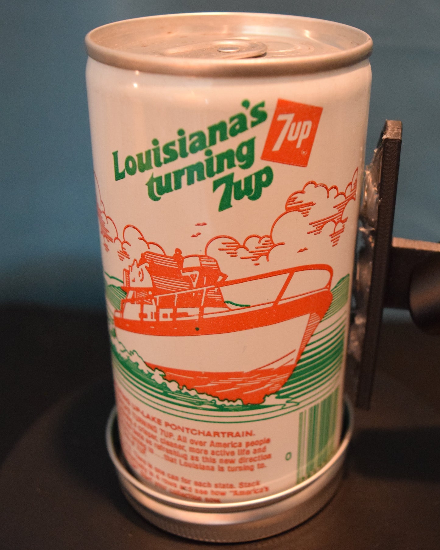 Lo Fi Soda Can Microphone - 50 States 1976 7Up Louisiana