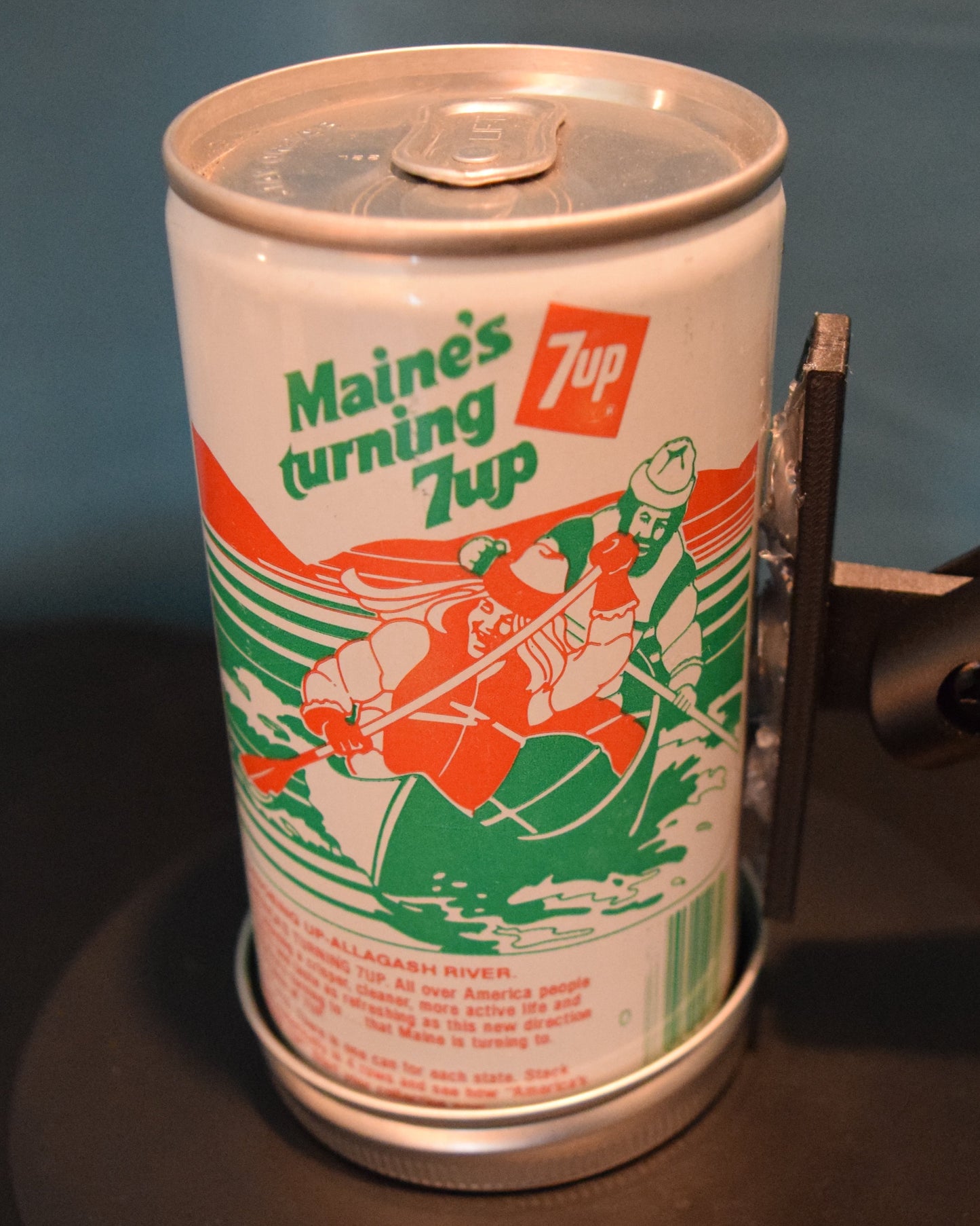 Lo Fi Soda Can Microphone - 50 States 1976 7Up Maine