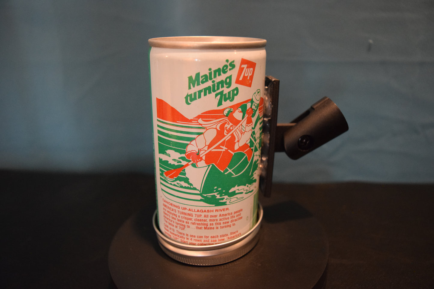Lo Fi Soda Can Microphone - 50 States 1976 7Up Maine