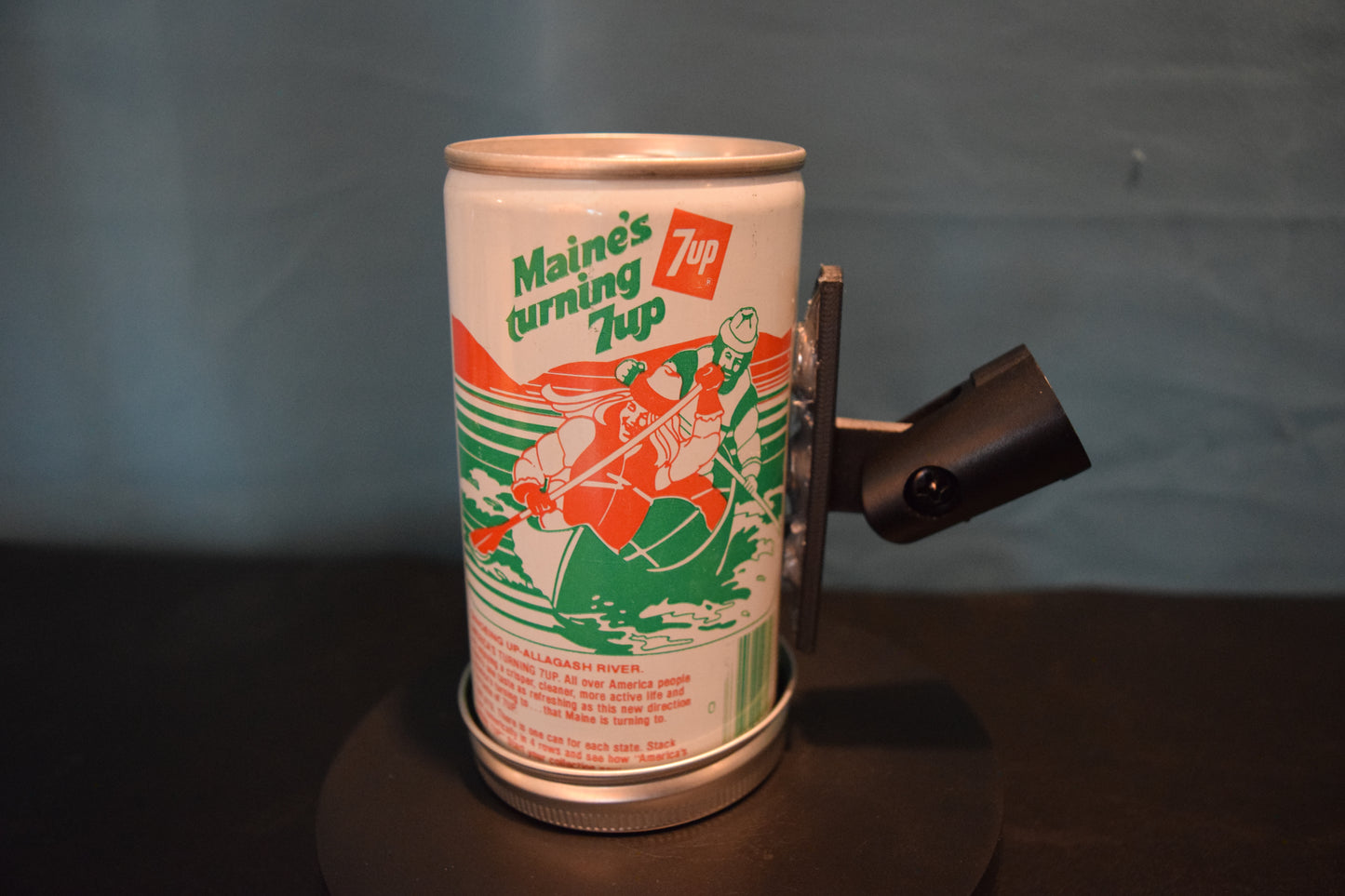 Lo Fi Soda Can Microphone - 50 States 1976 7Up Maine