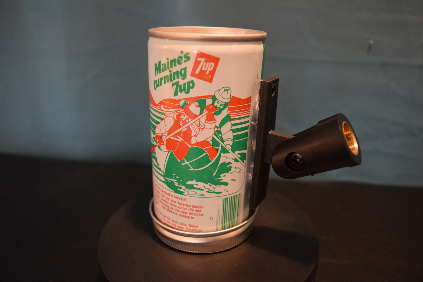 Lo Fi Soda Can Microphone - 50 States 1976 7Up Maine