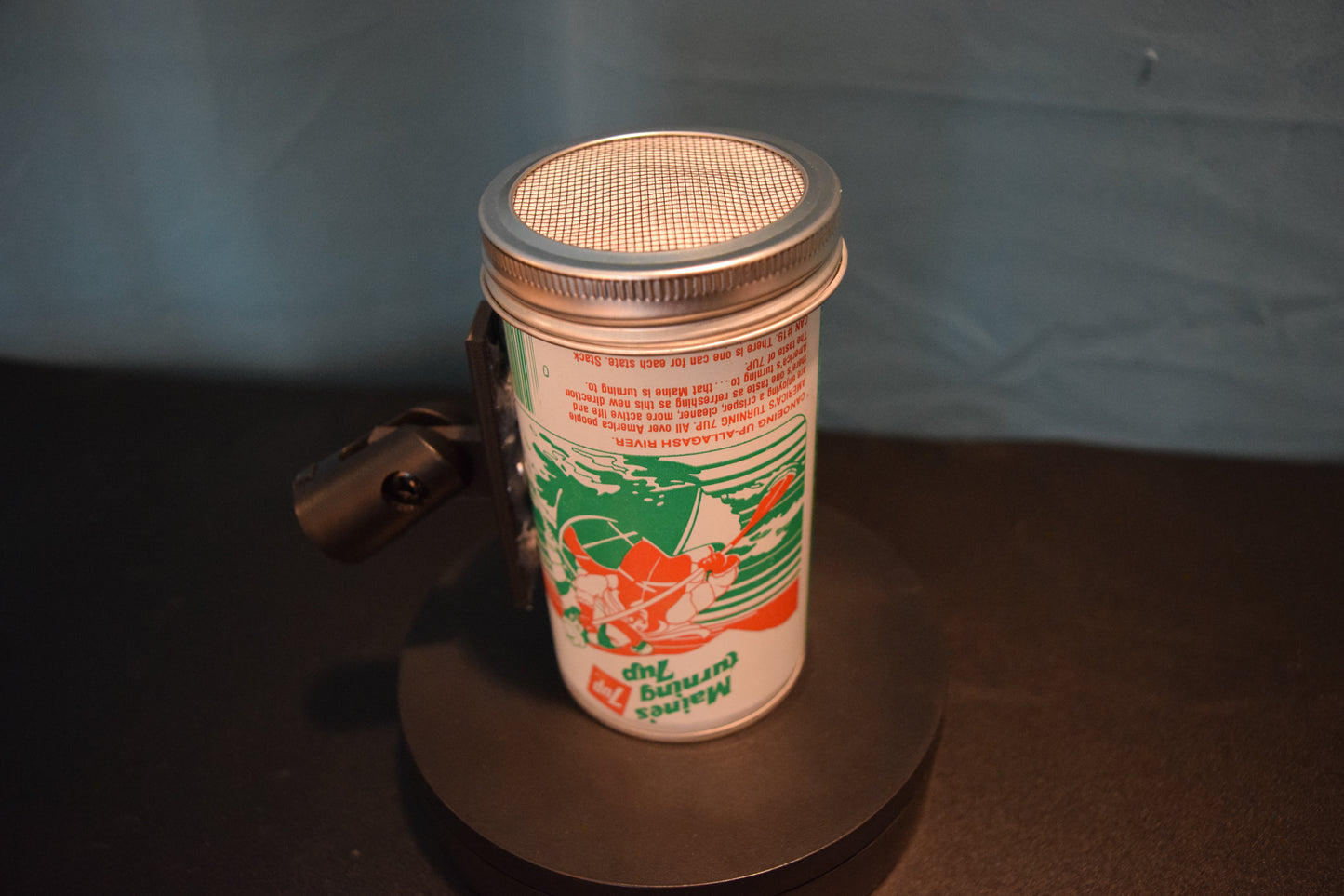 Lo Fi Soda Can Microphone - 50 States 1976 7Up Maine