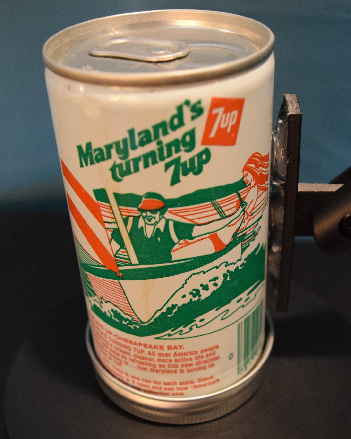 Lo Fi Soda Can Microphone - 50 States 1976 7Up Maryland