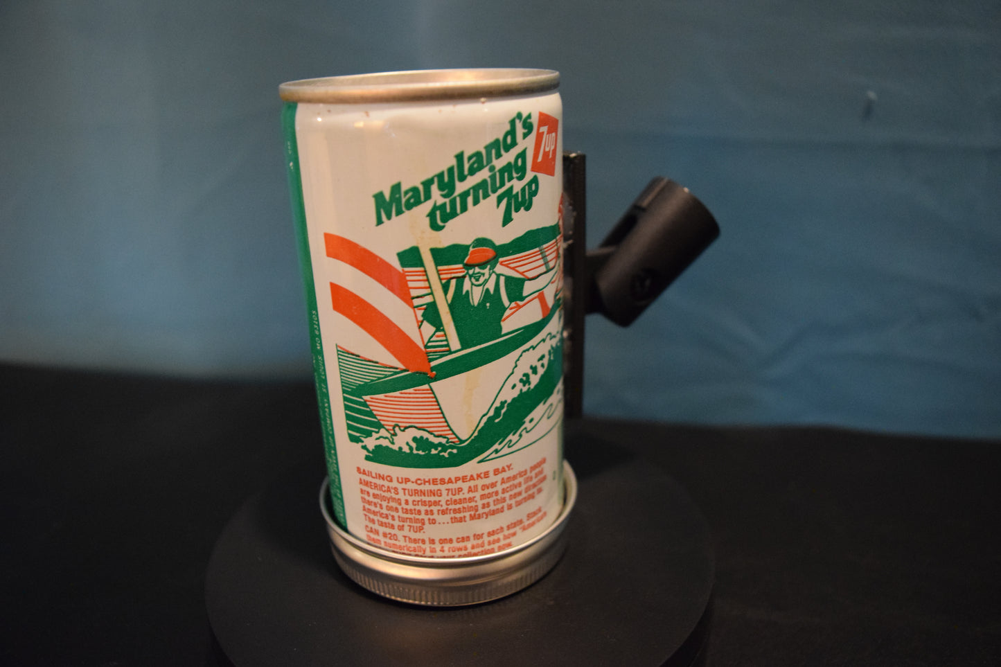 Lo Fi Soda Can Microphone - 50 States 1976 7Up Maryland